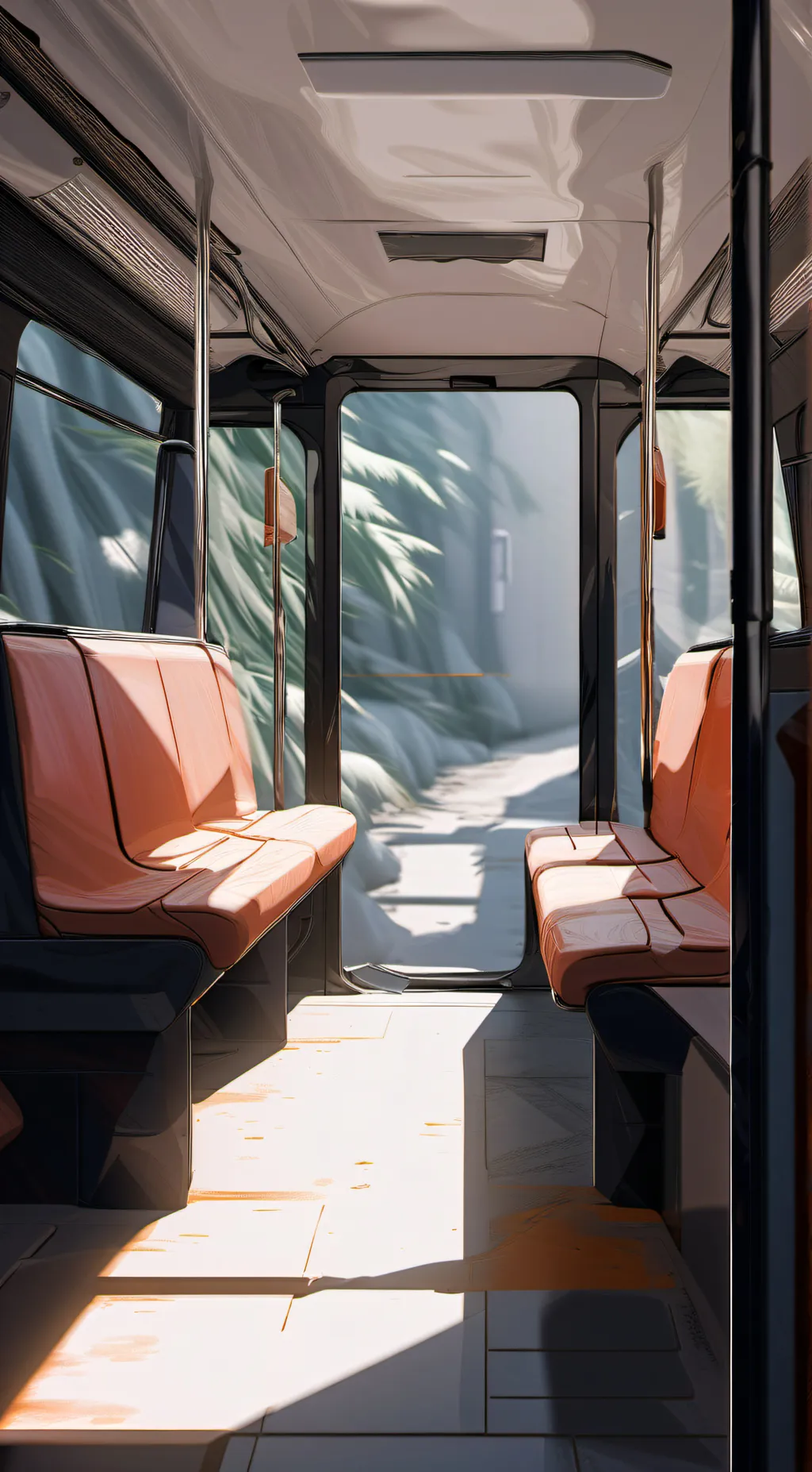 ai character: MHA road trip background