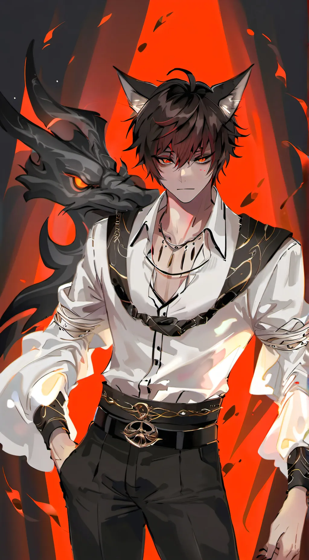ai character: Drake background