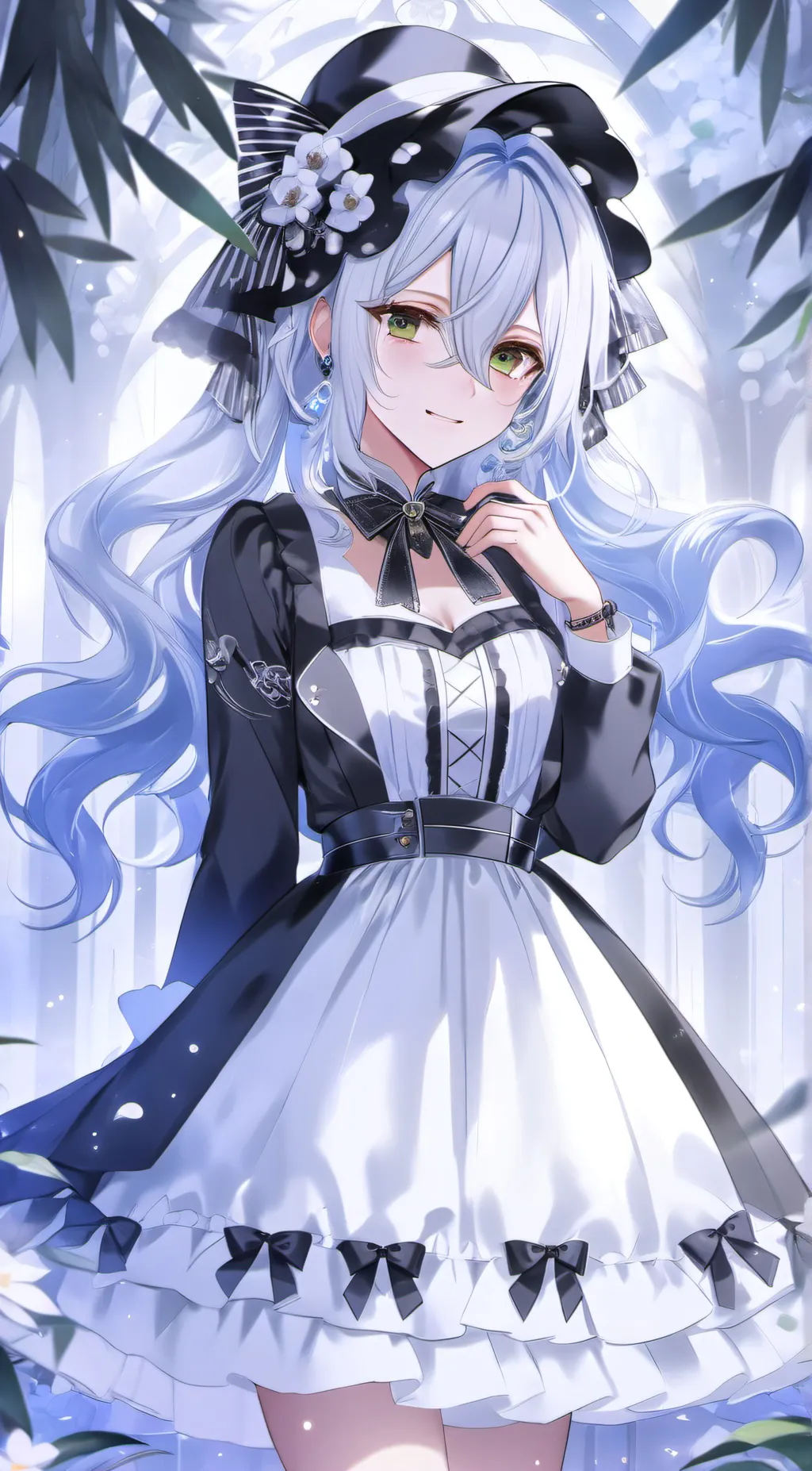 ai character: scarlet background