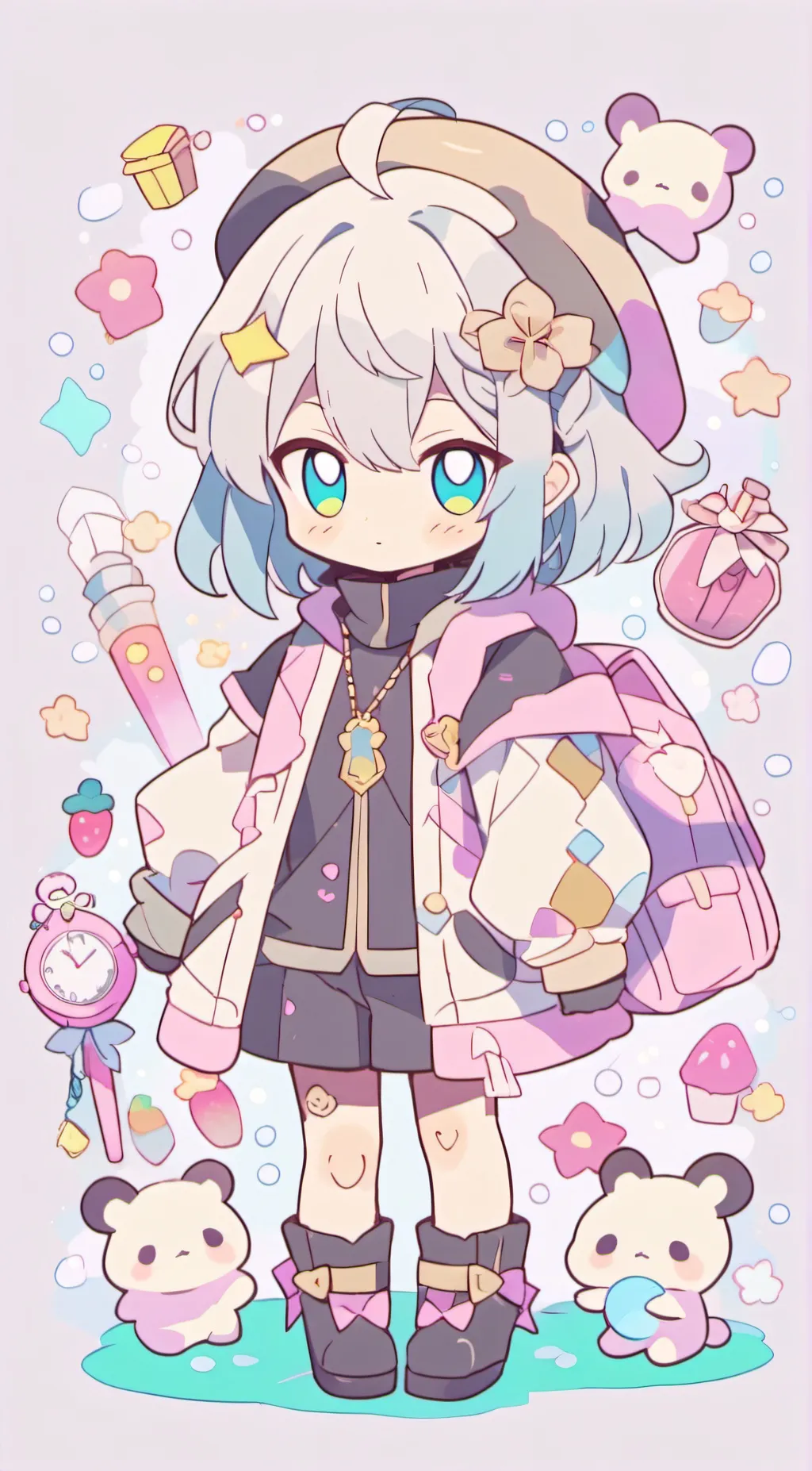 ai character: yaku background