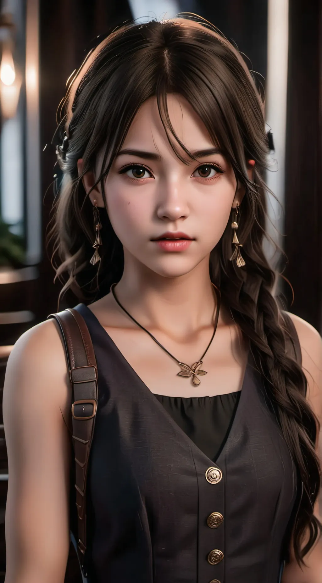 ai character: Lily background