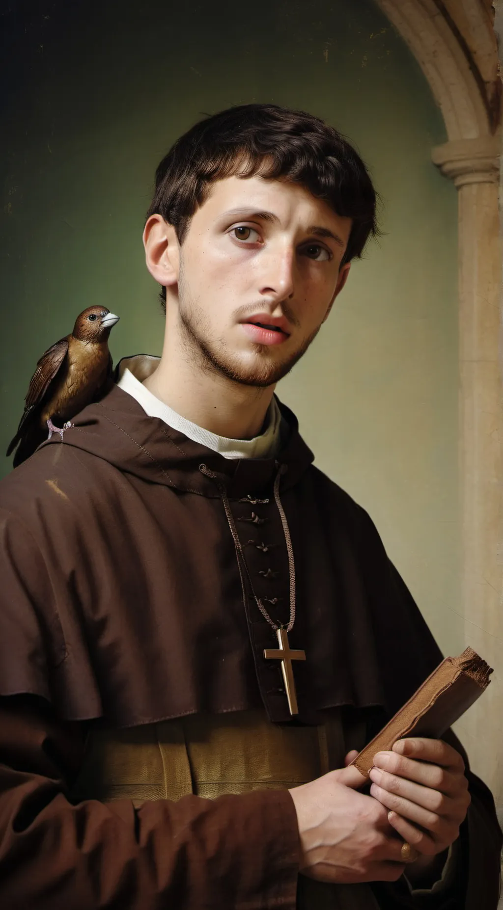ai character: Friar Oscar background