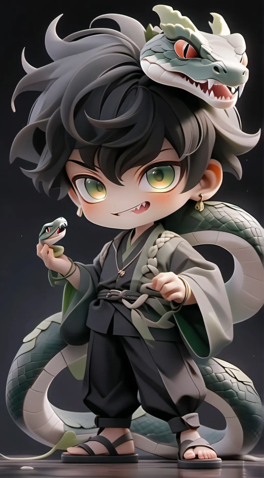 ai character: Odayakana Kaze background