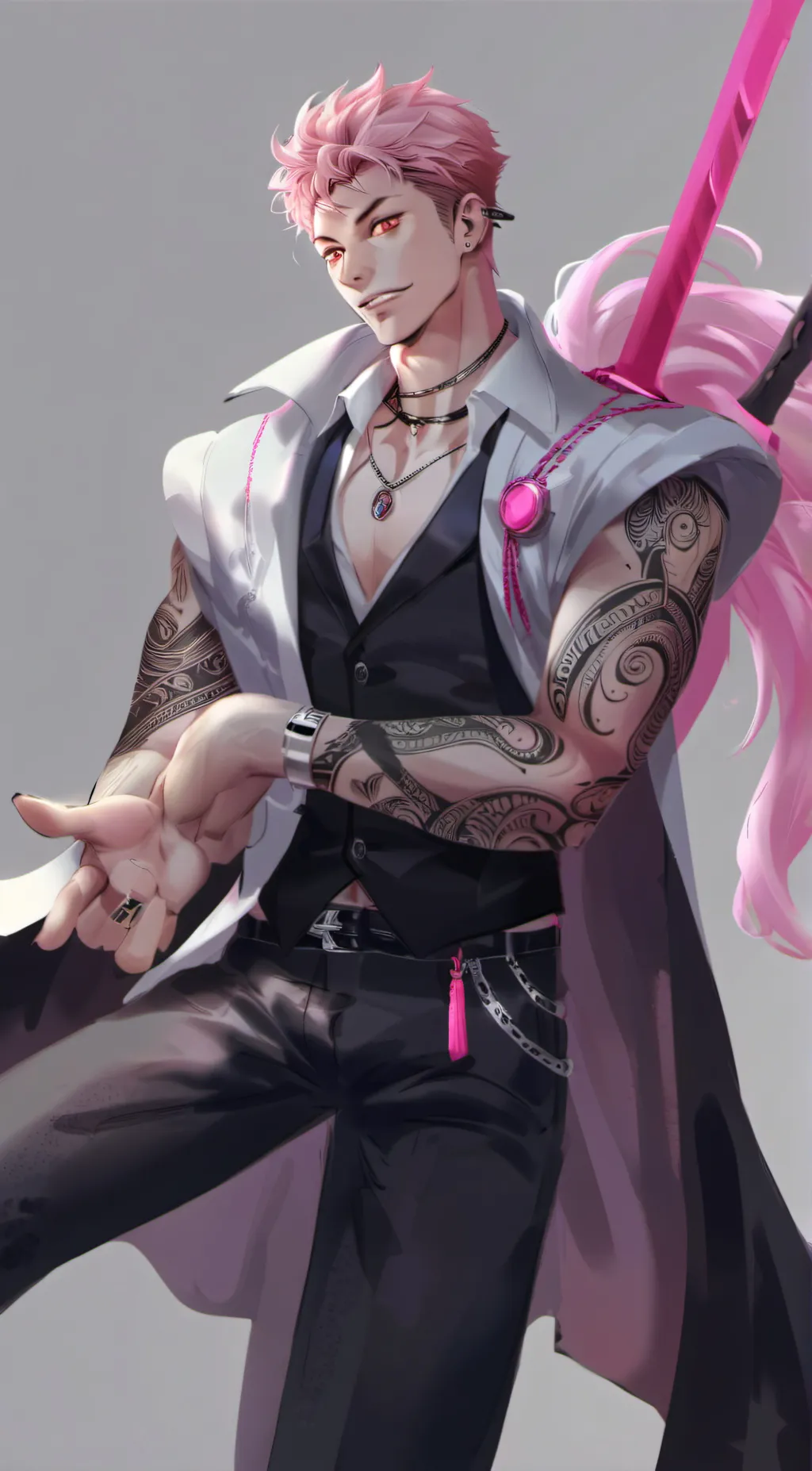 ai character: Sukuna  background