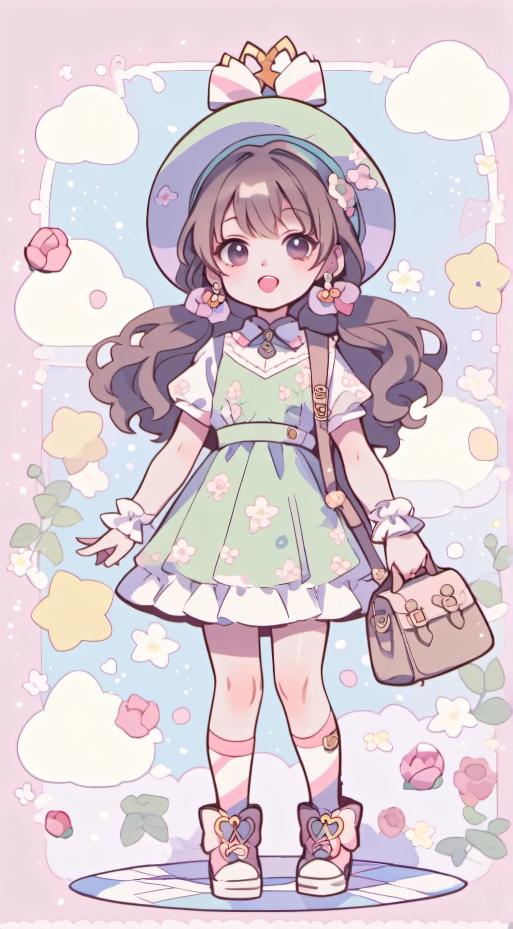 ai character: Monariko background