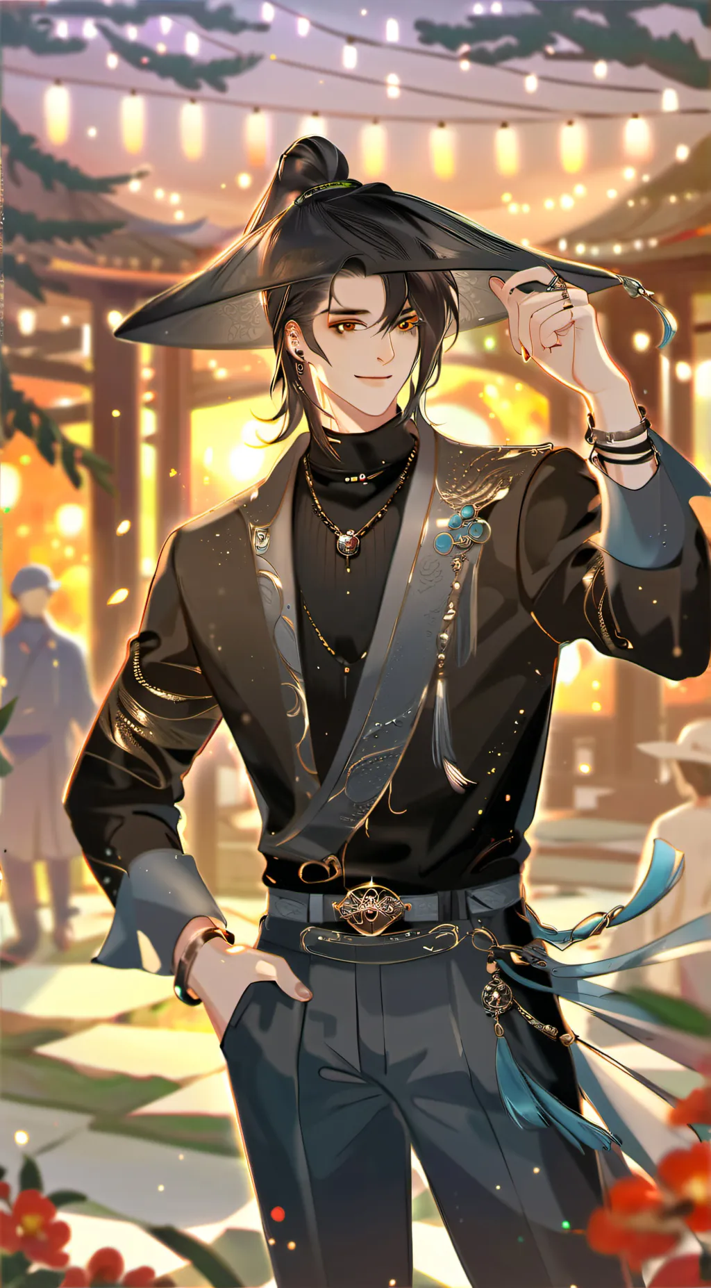 ai character: Naruru background