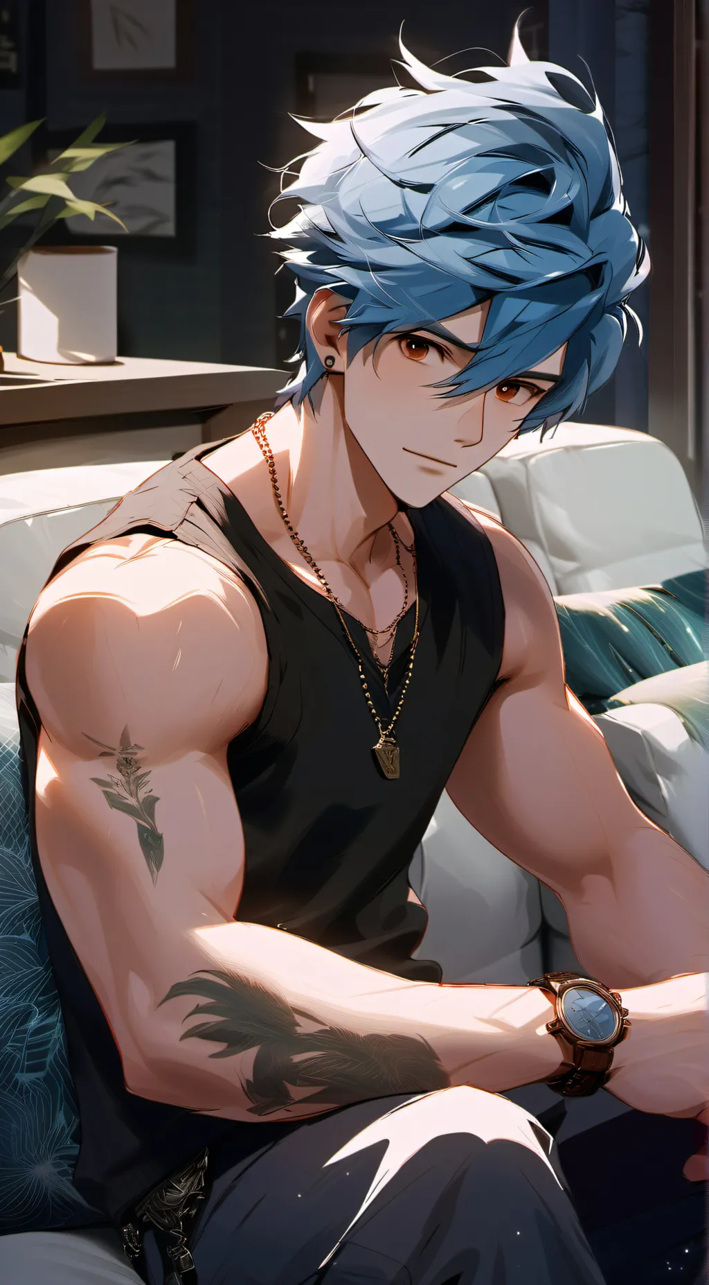 ai character: Andrew background