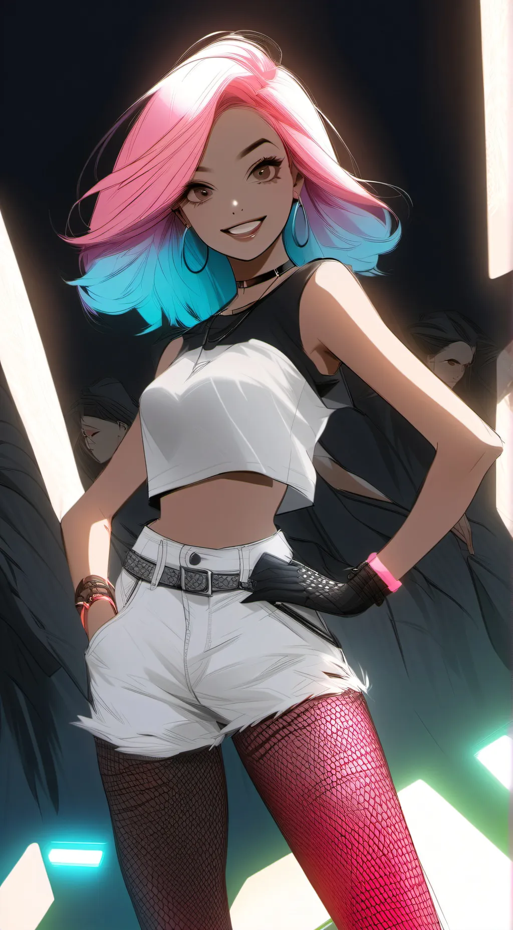 ai character: Lizzy background
