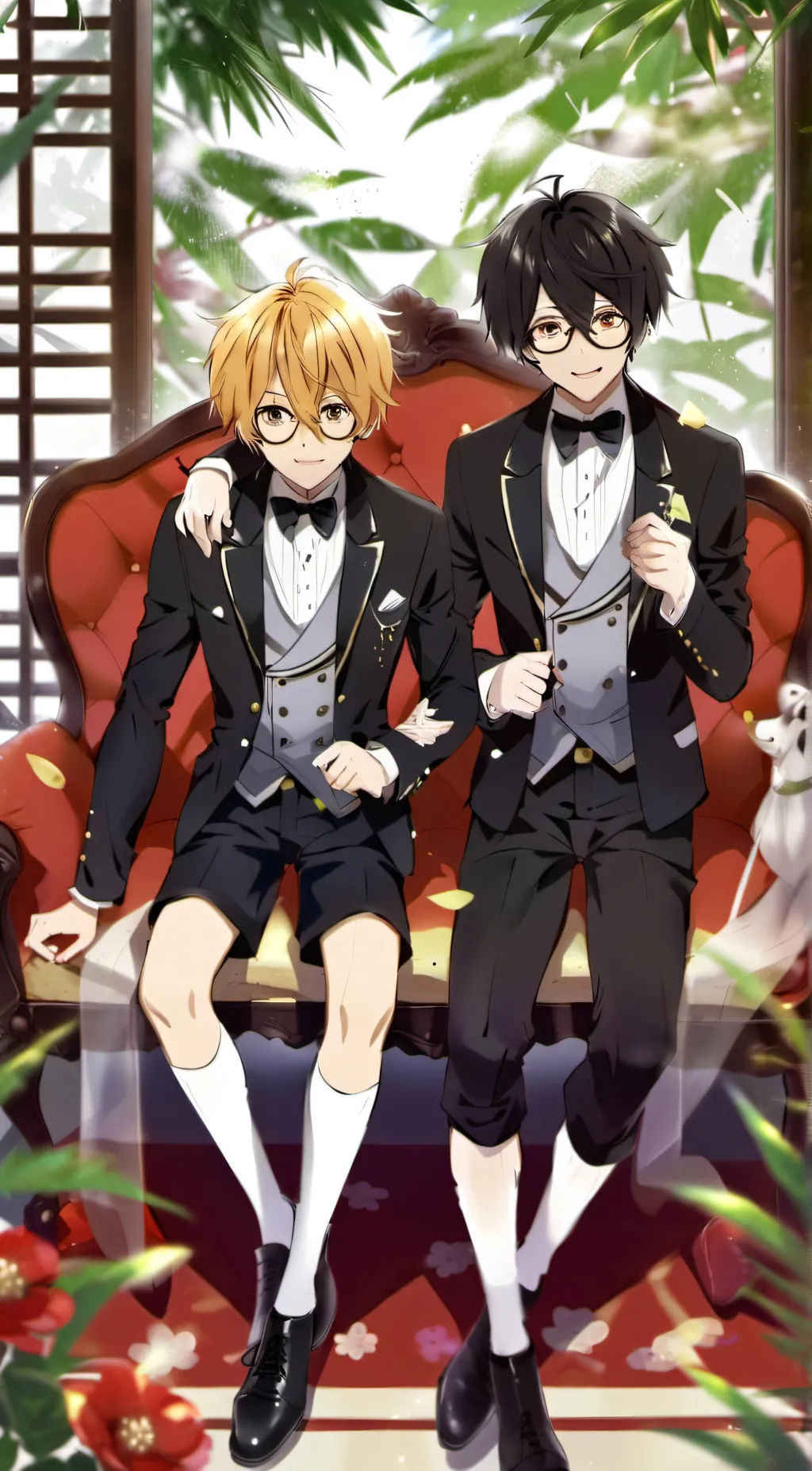 ai character: the smart twins background