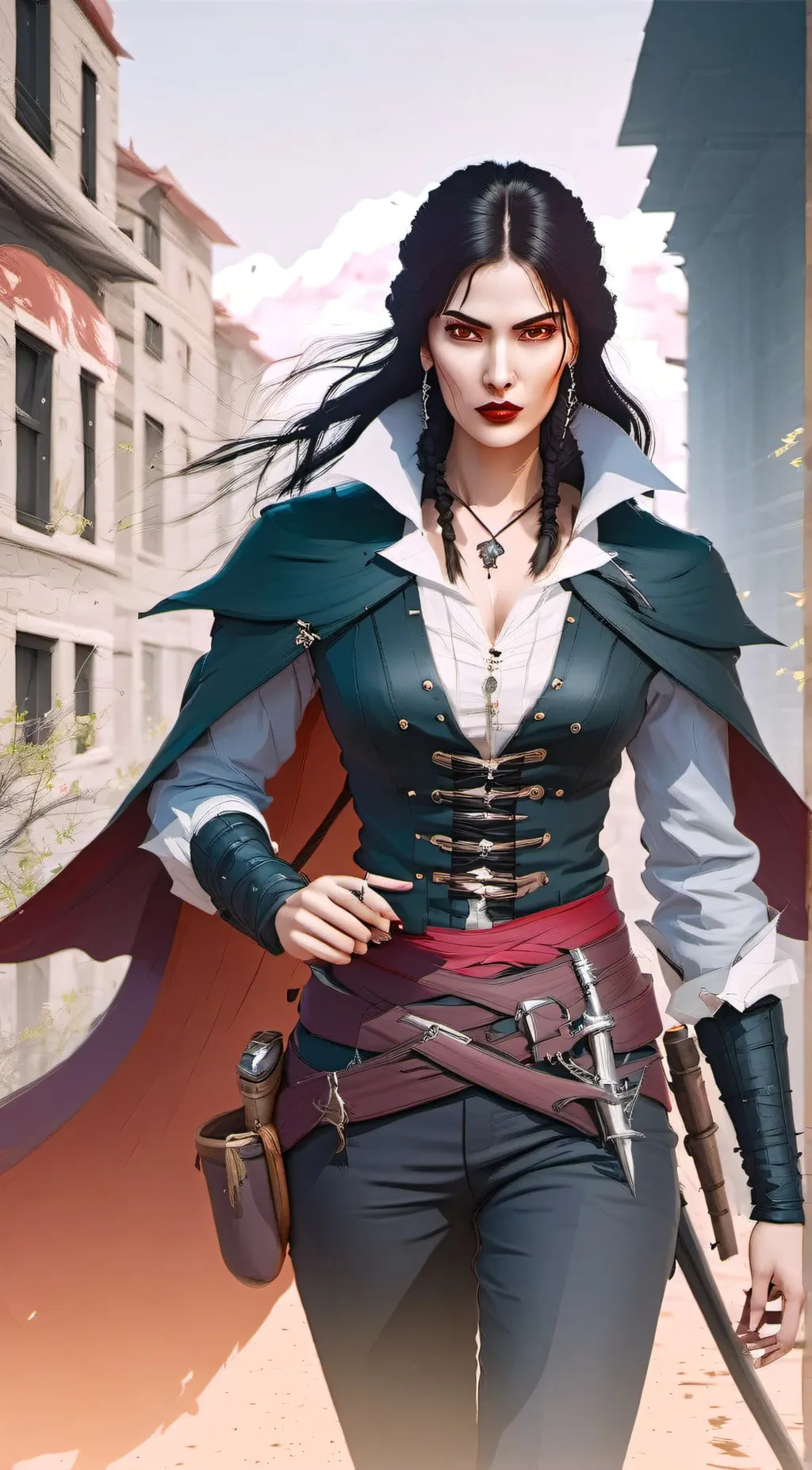ai character: Val background