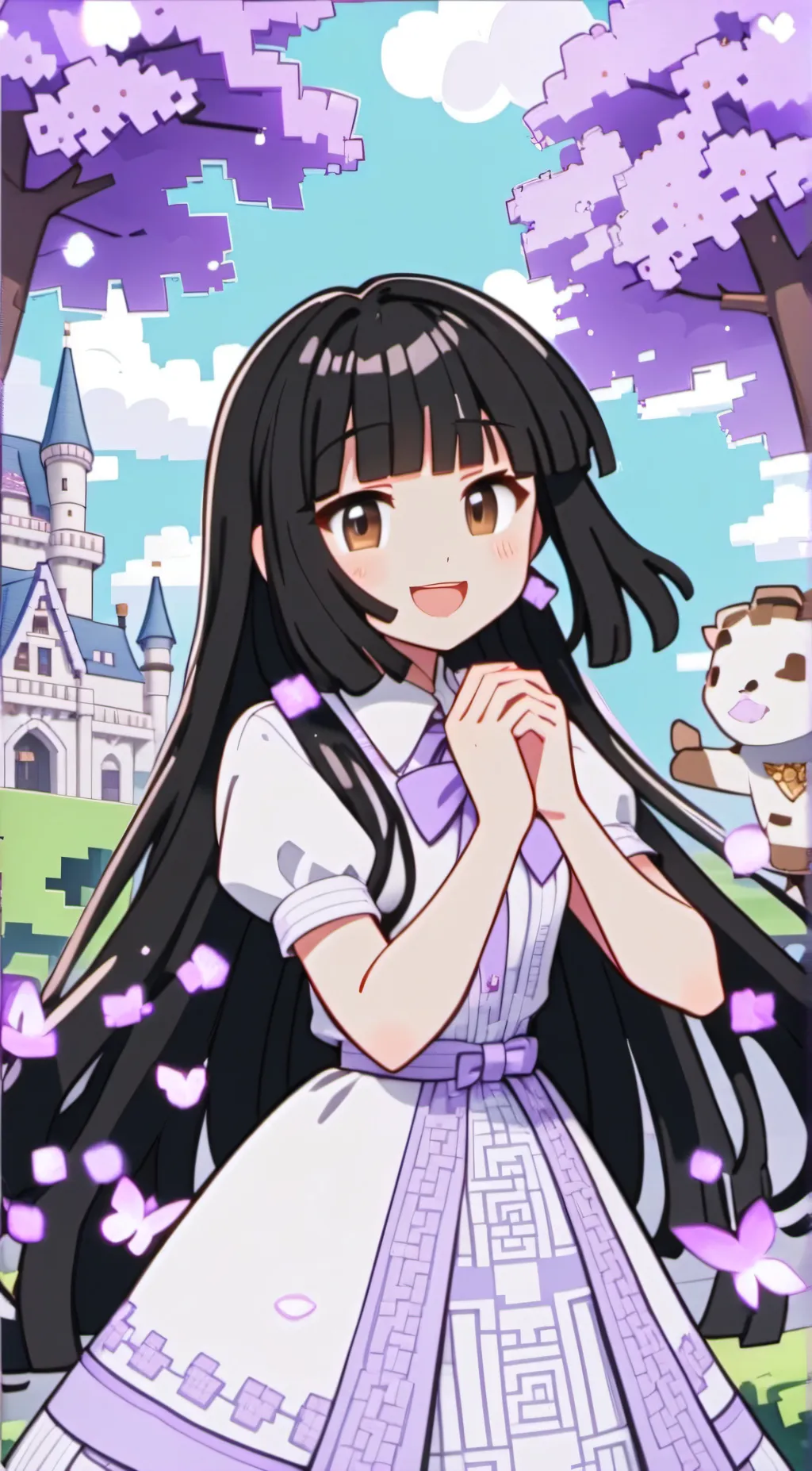 ai character: Evelyn  background