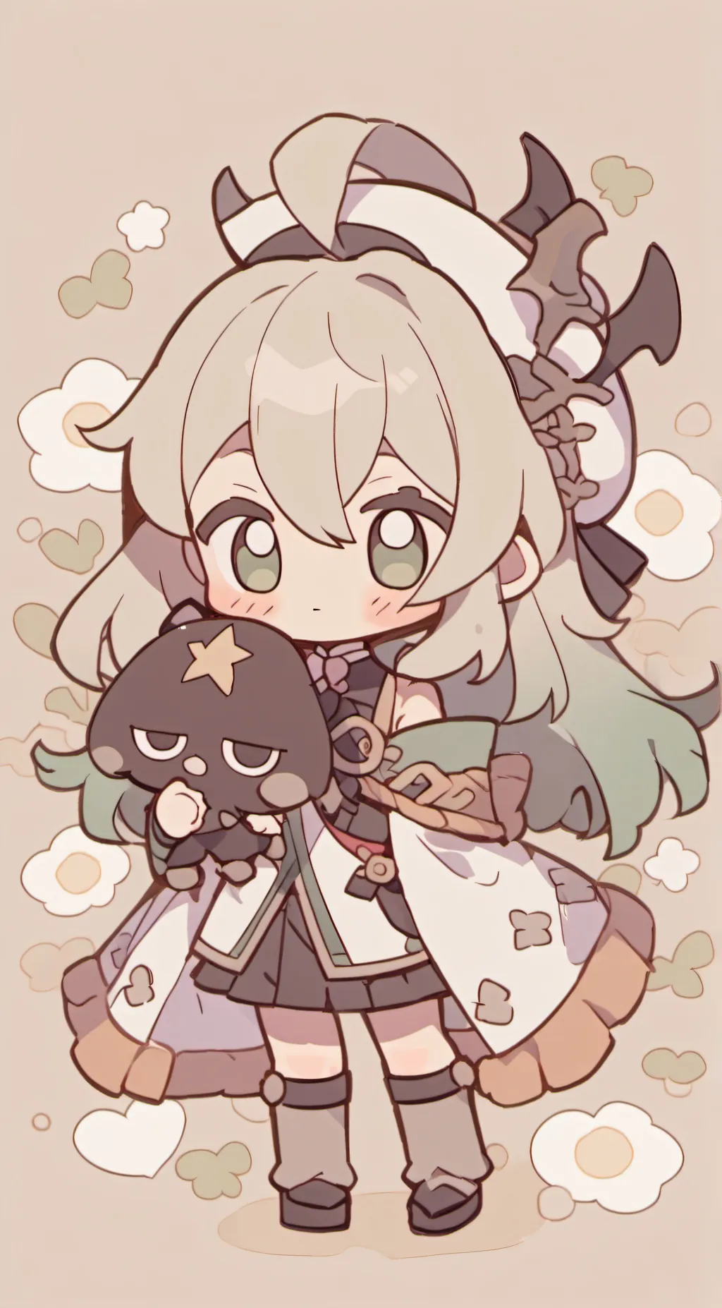 ai character: demonslayer beach💗 background