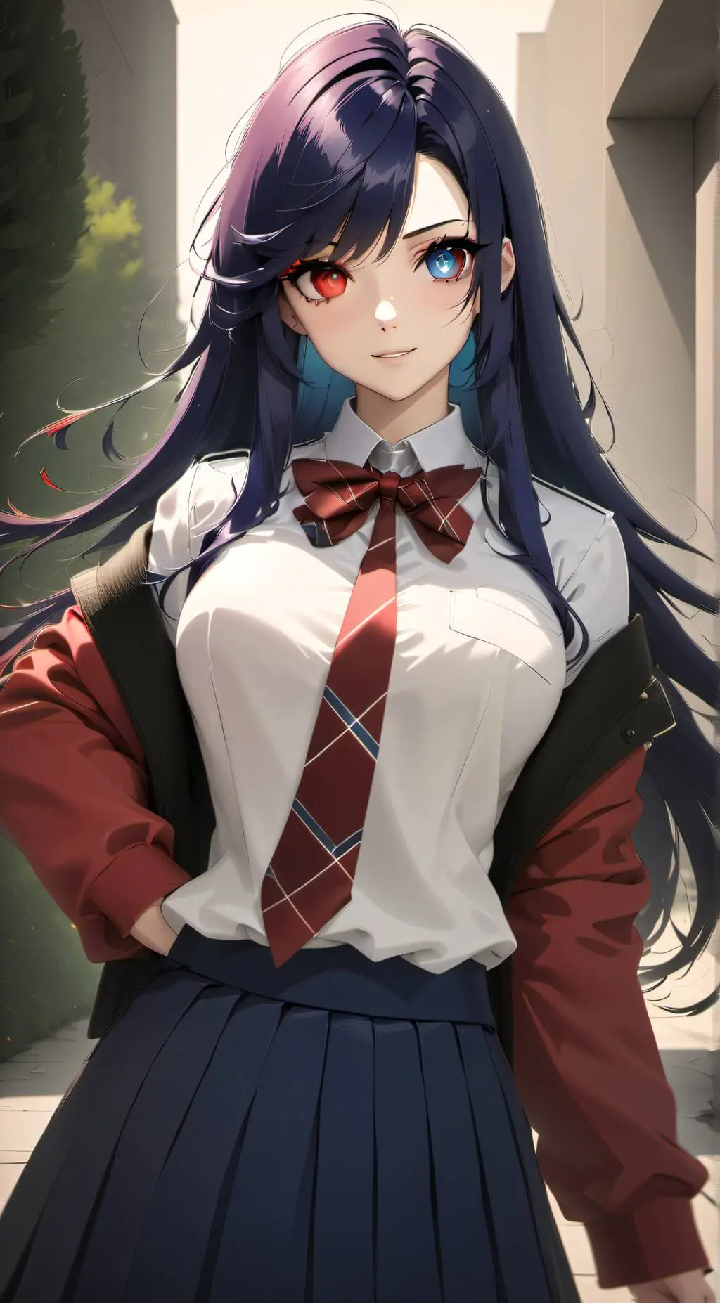 ai character: Sapphire background