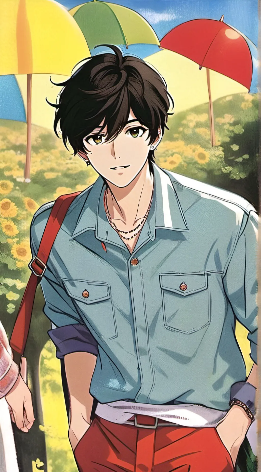 ai character: Andrew  background