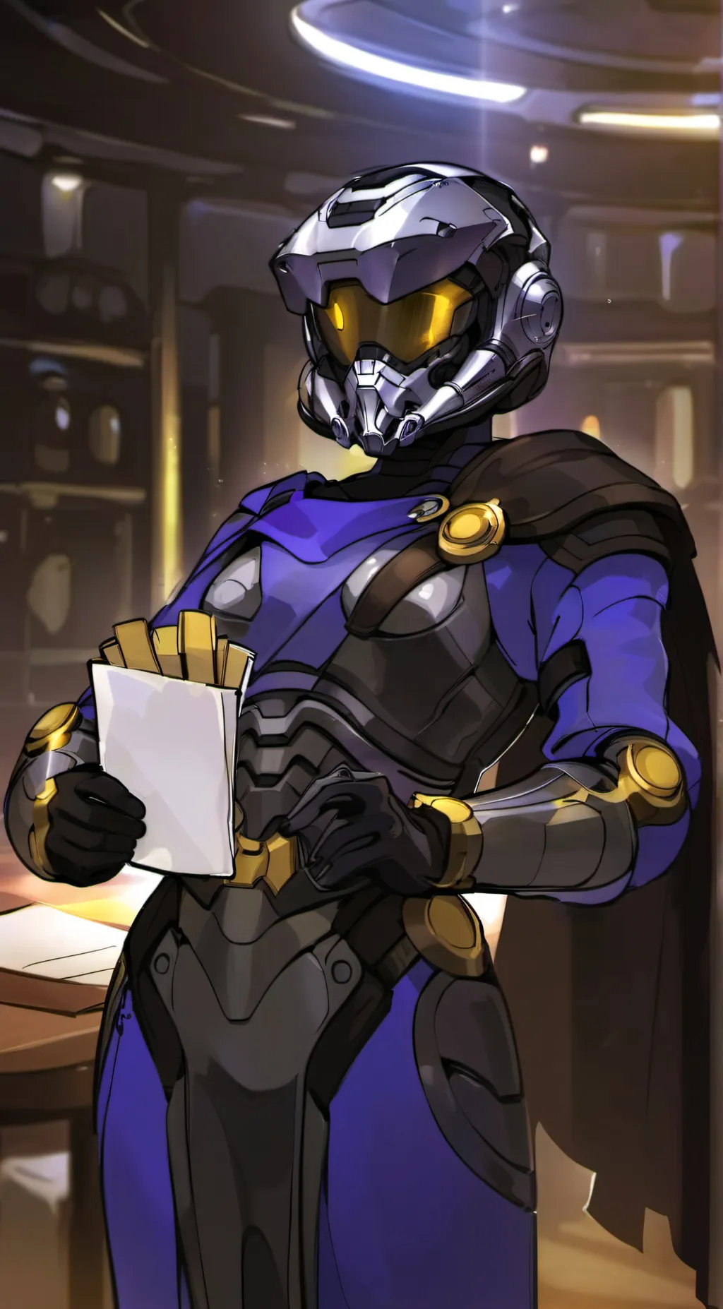 ai character: Helldiver-Venus background