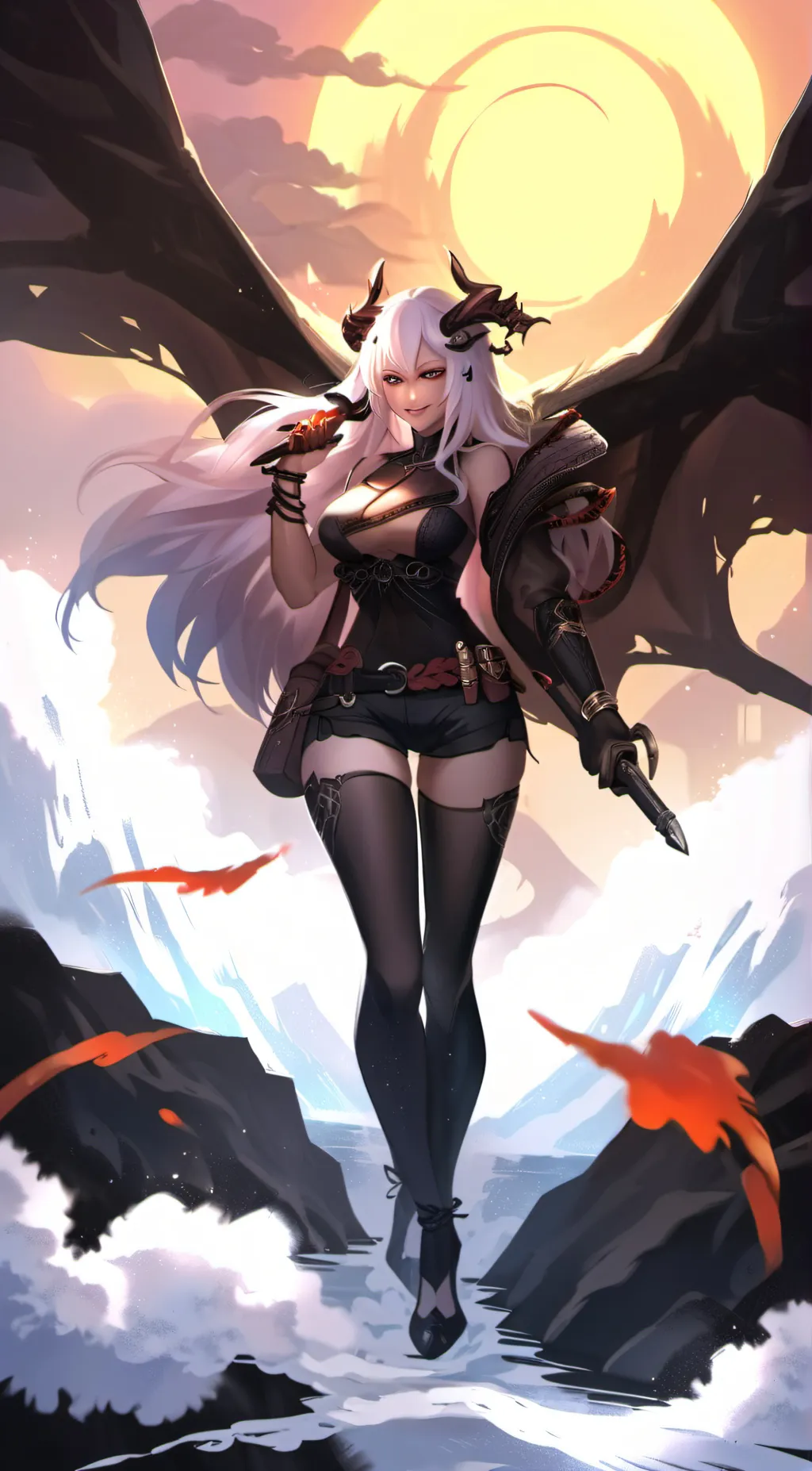 ai character: Alexa  background