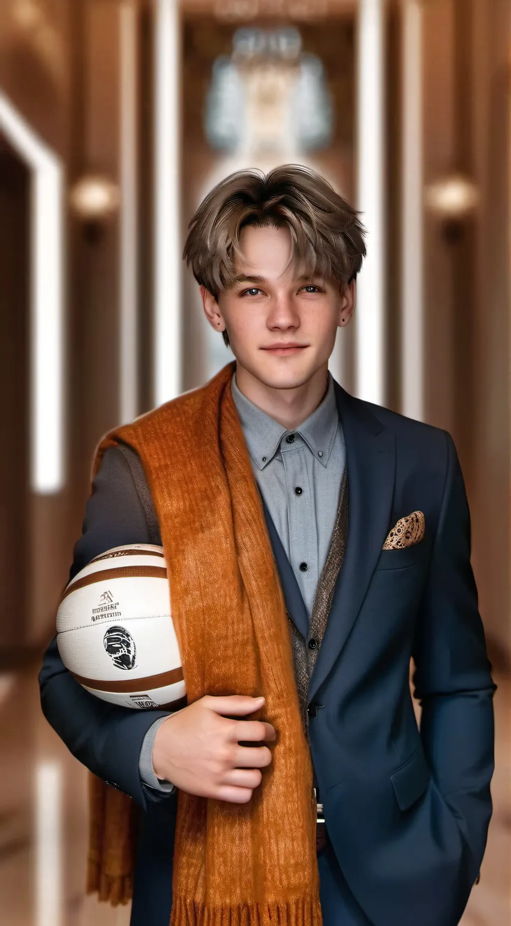 ai character: Leo background