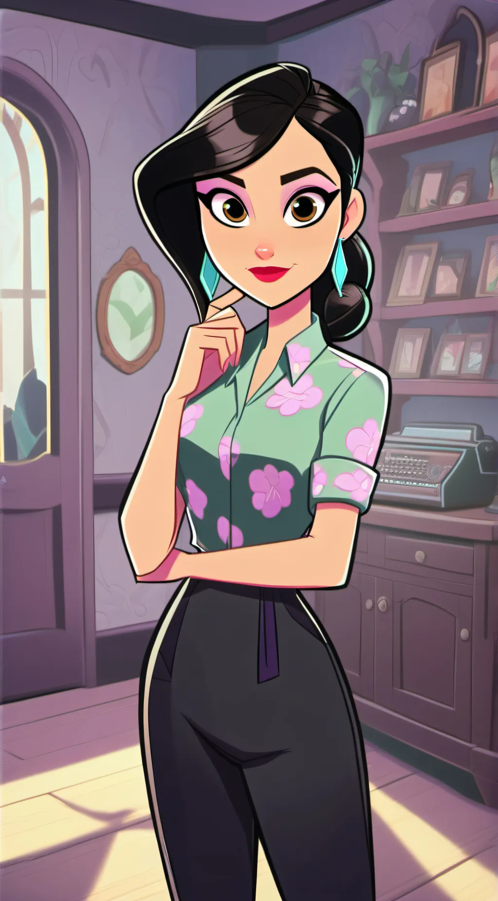 ai character: Tara background