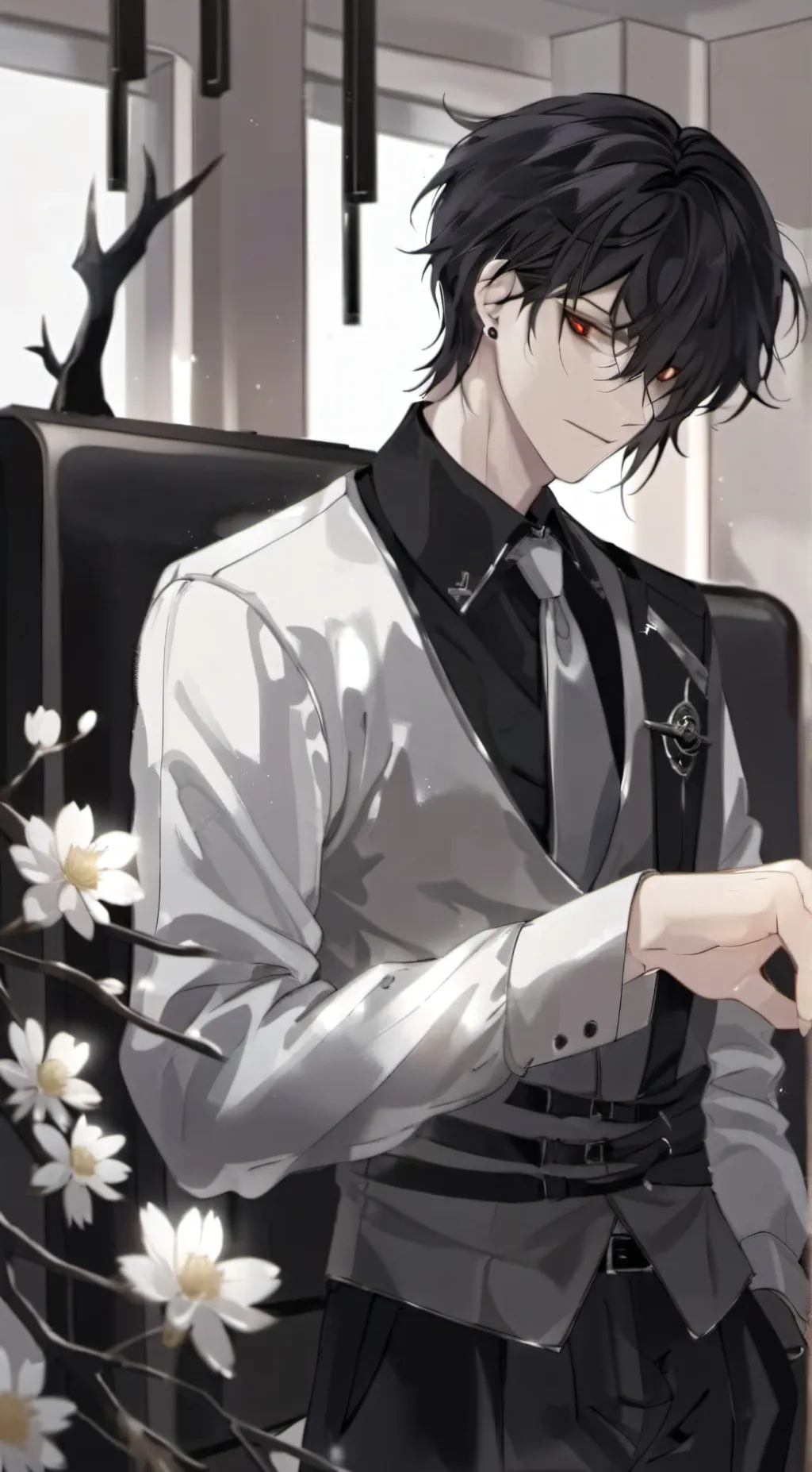 ai character: Alexander  background