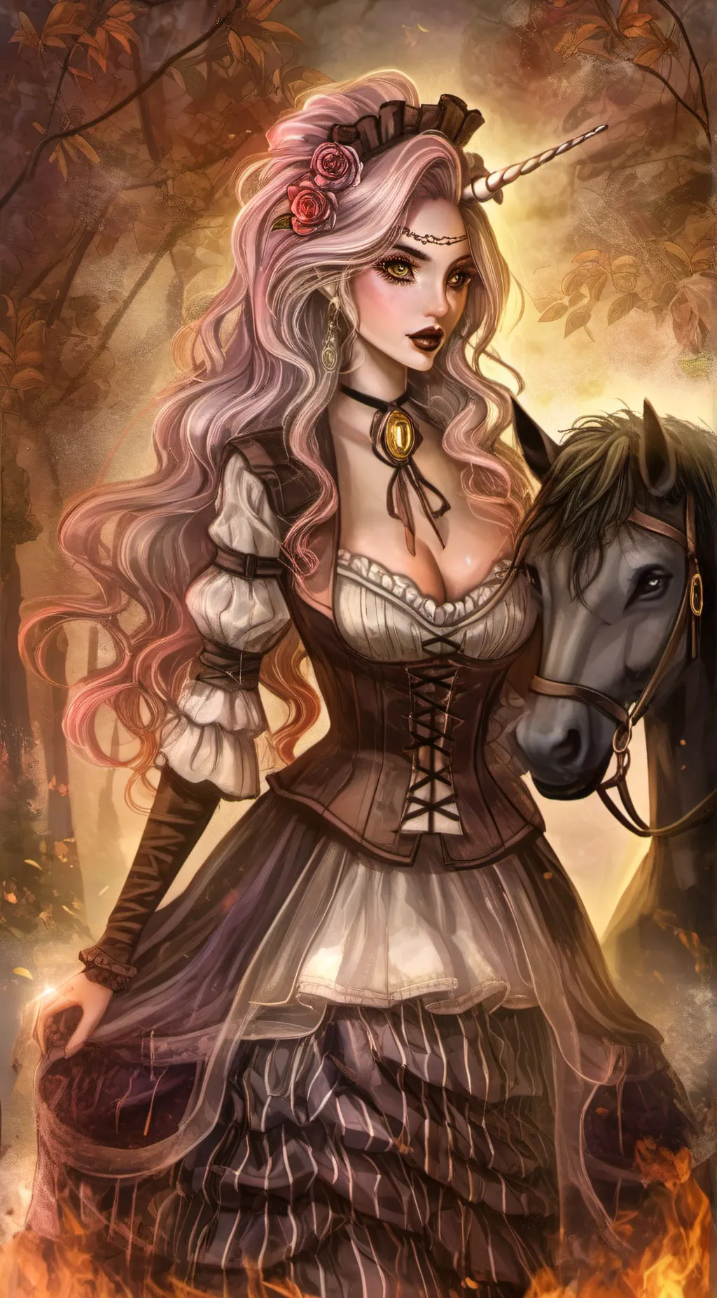 ai character: Penelope bow background