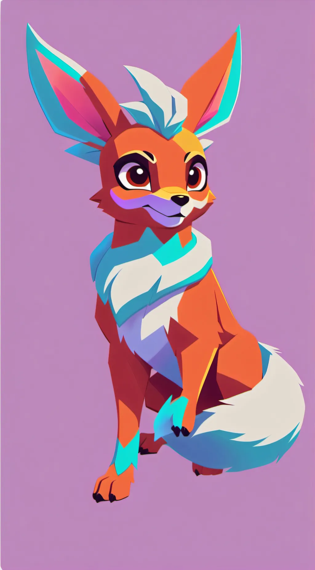ai character: Flareon background