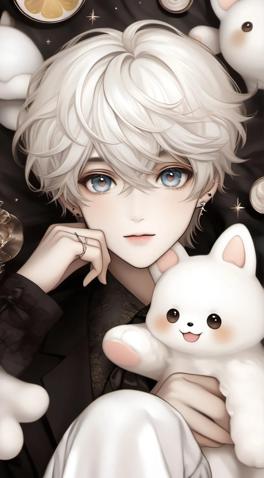 ai character: luce background