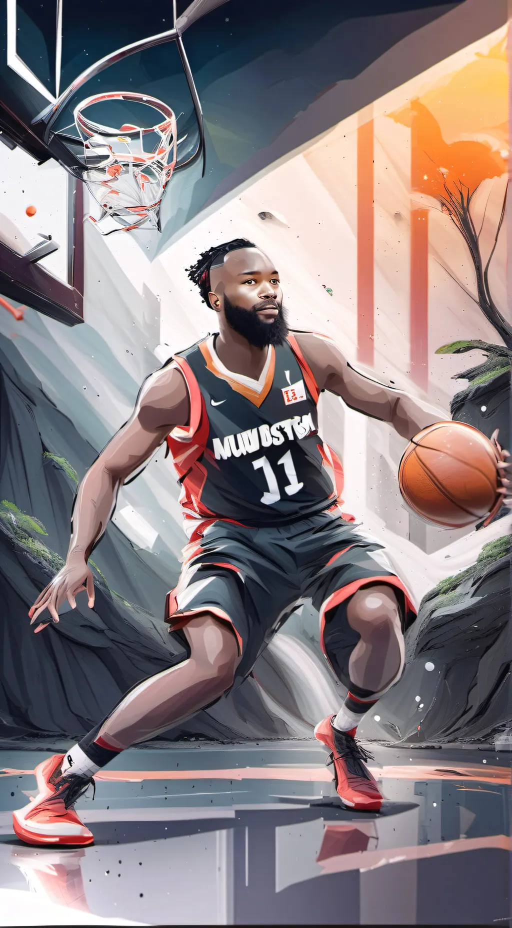 ai character: kyree background