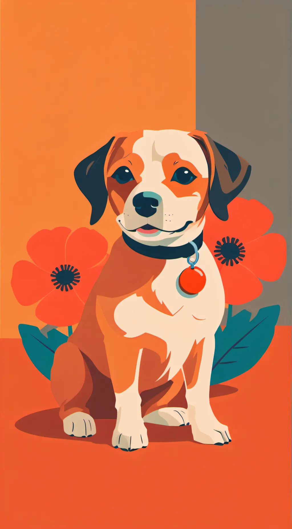 ai character: dogday background