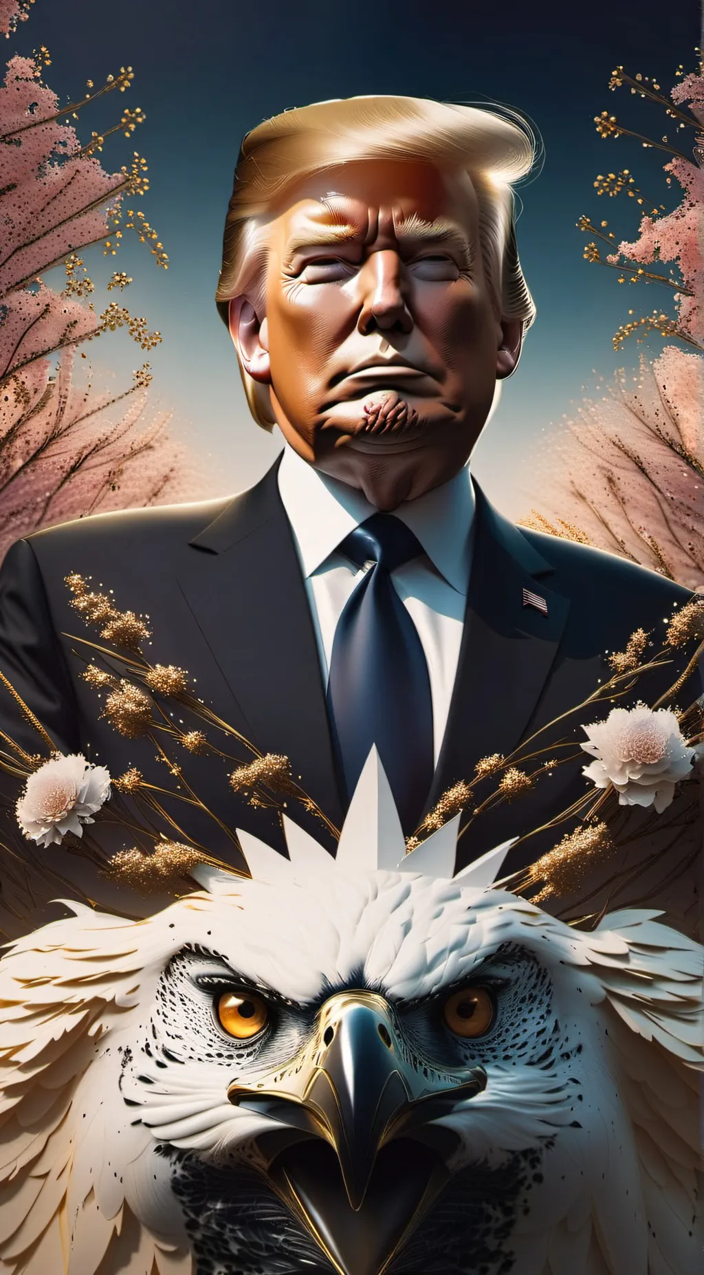 ai character: Donald Trump background