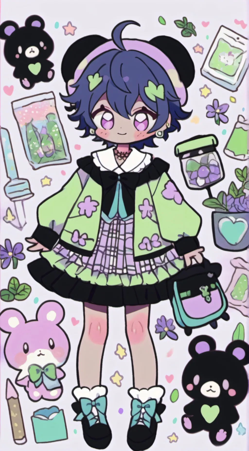 ai character: Kyle background