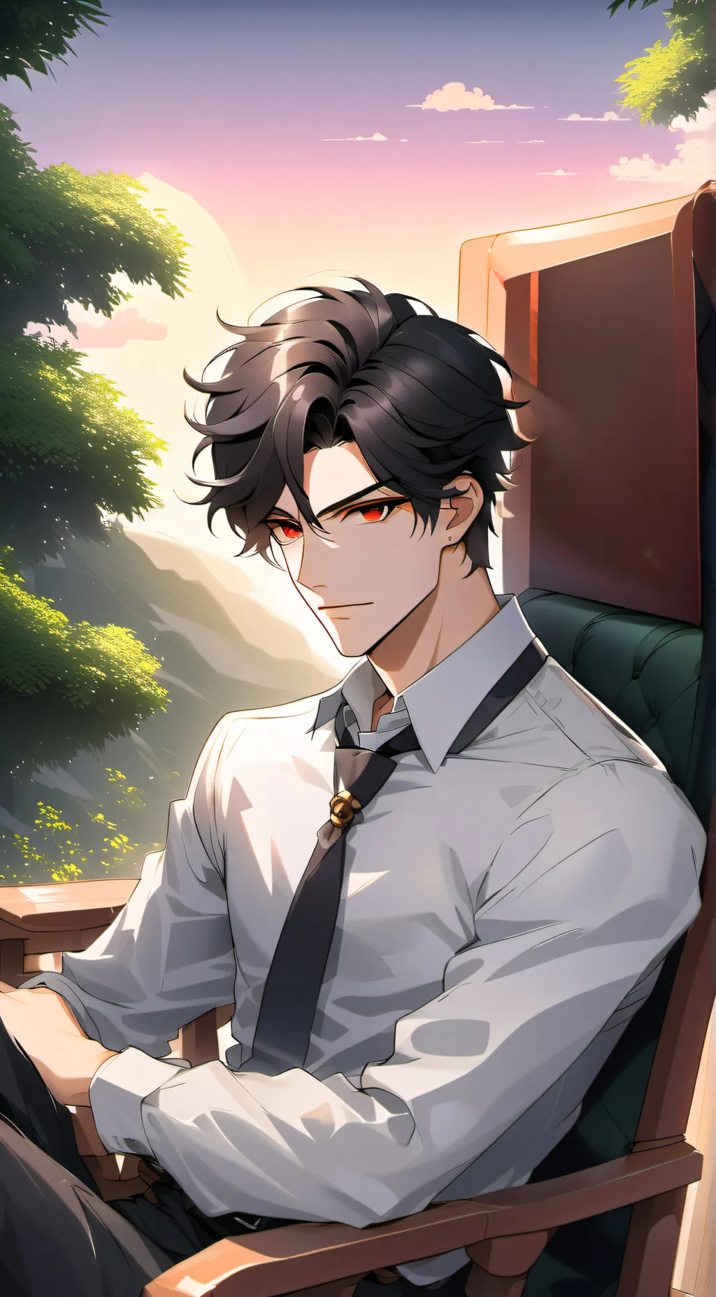 ai character: Ethan background