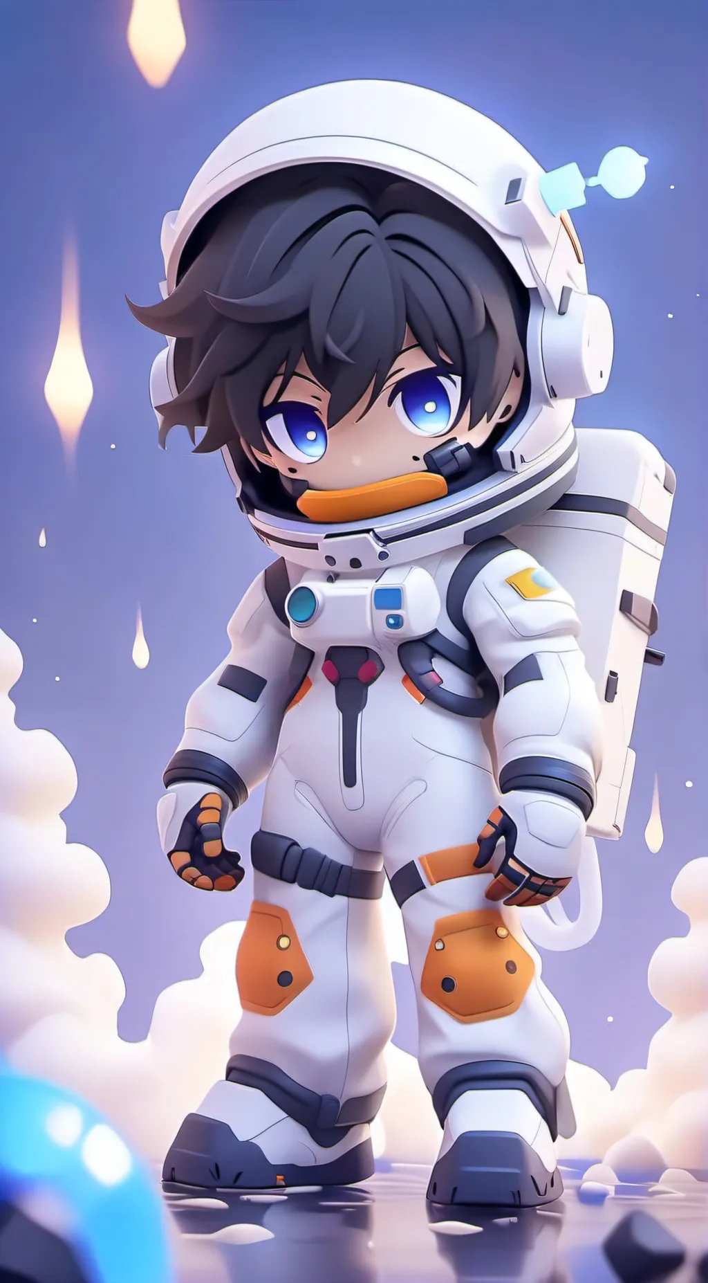 ai character: Dabi background