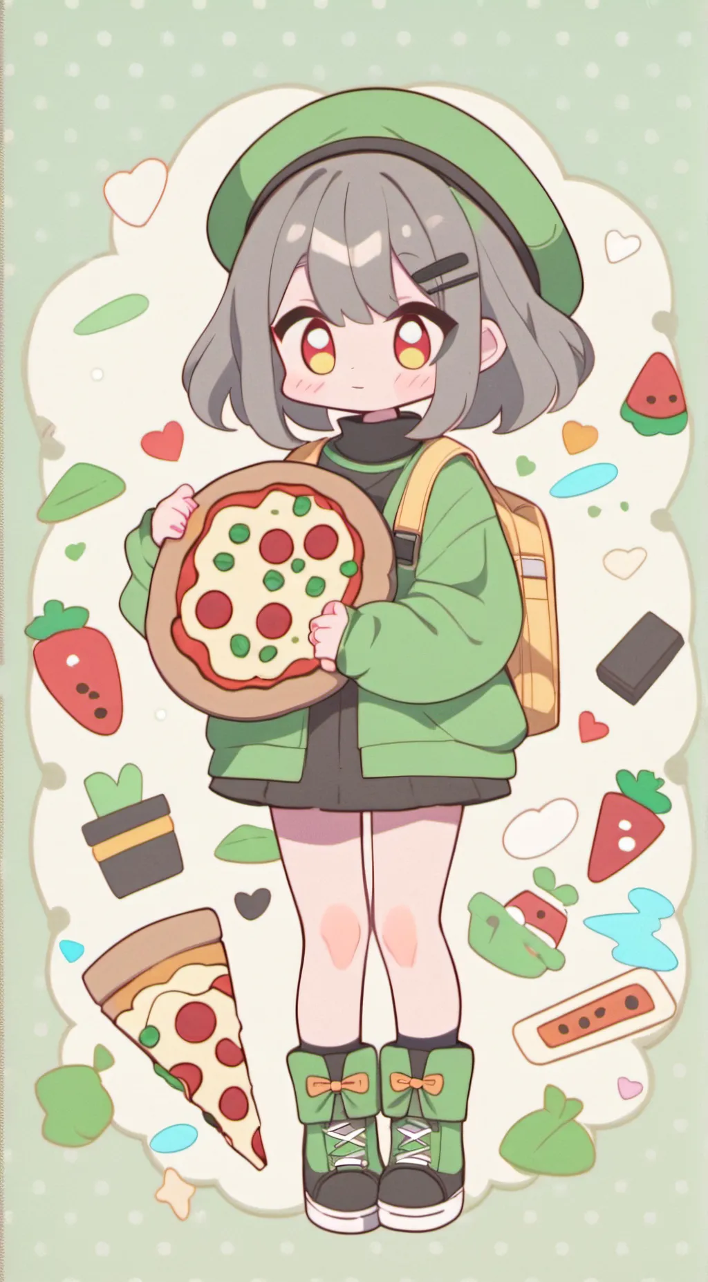 ai character: Ellie background