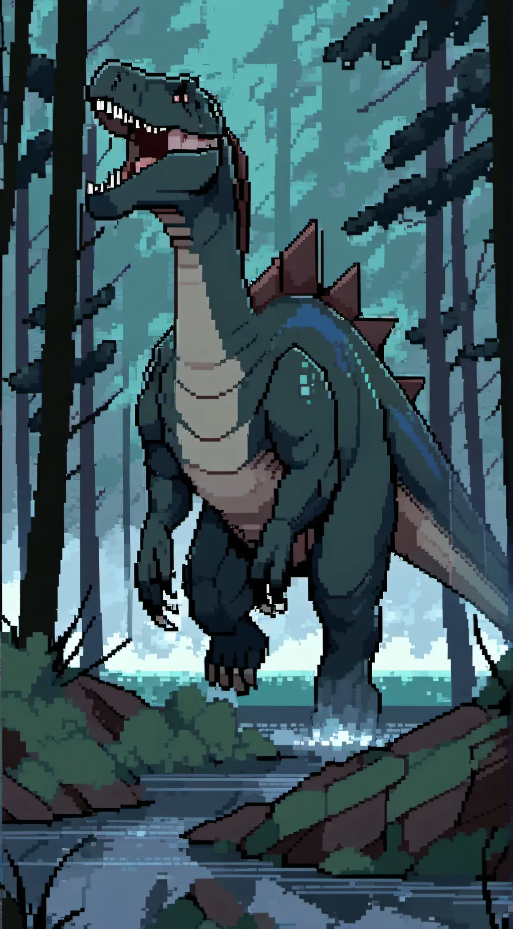 ai character: spino background