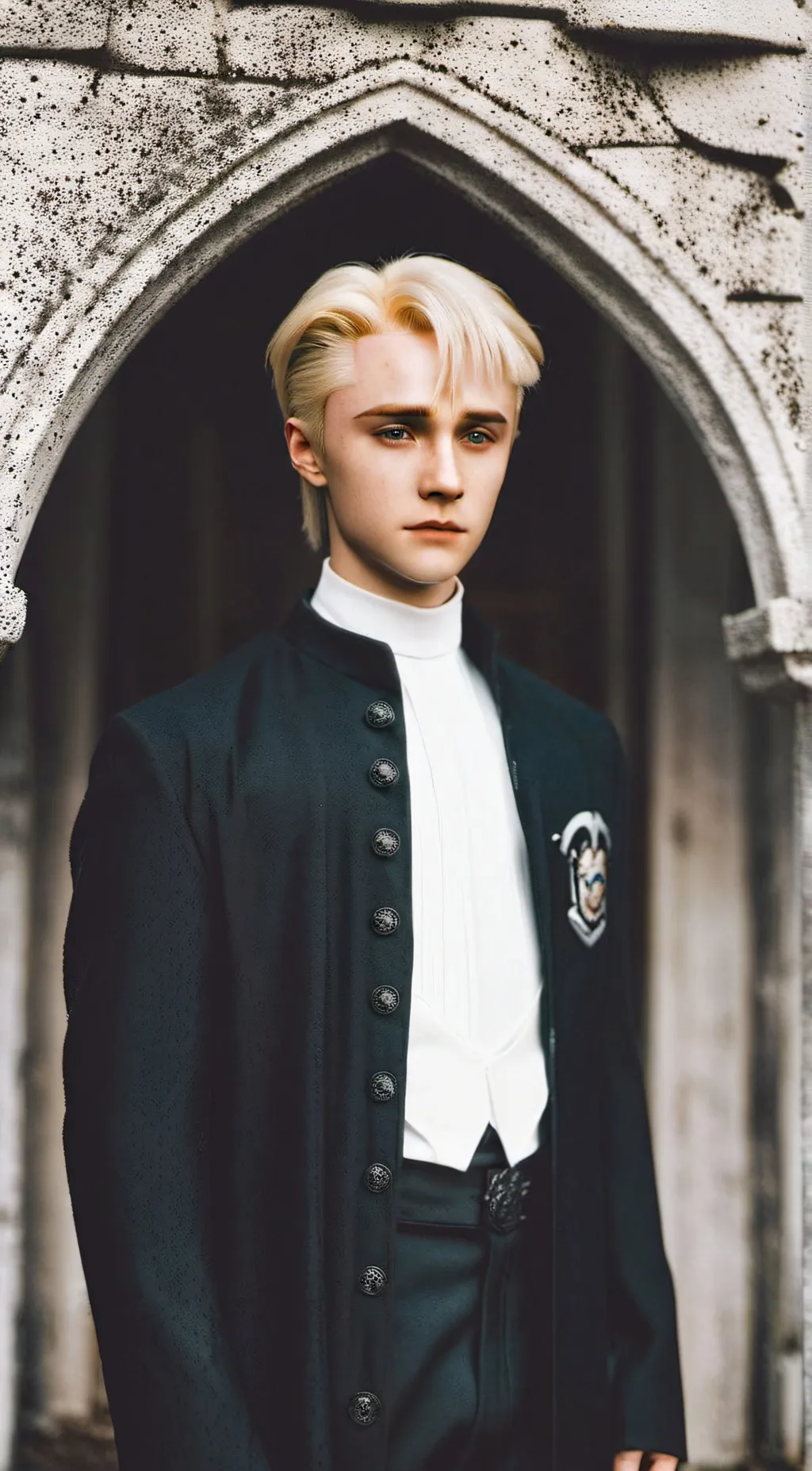 ai character: Draco Malfoy  background