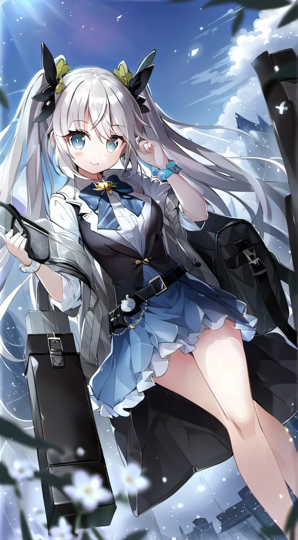 ai character: Monica background