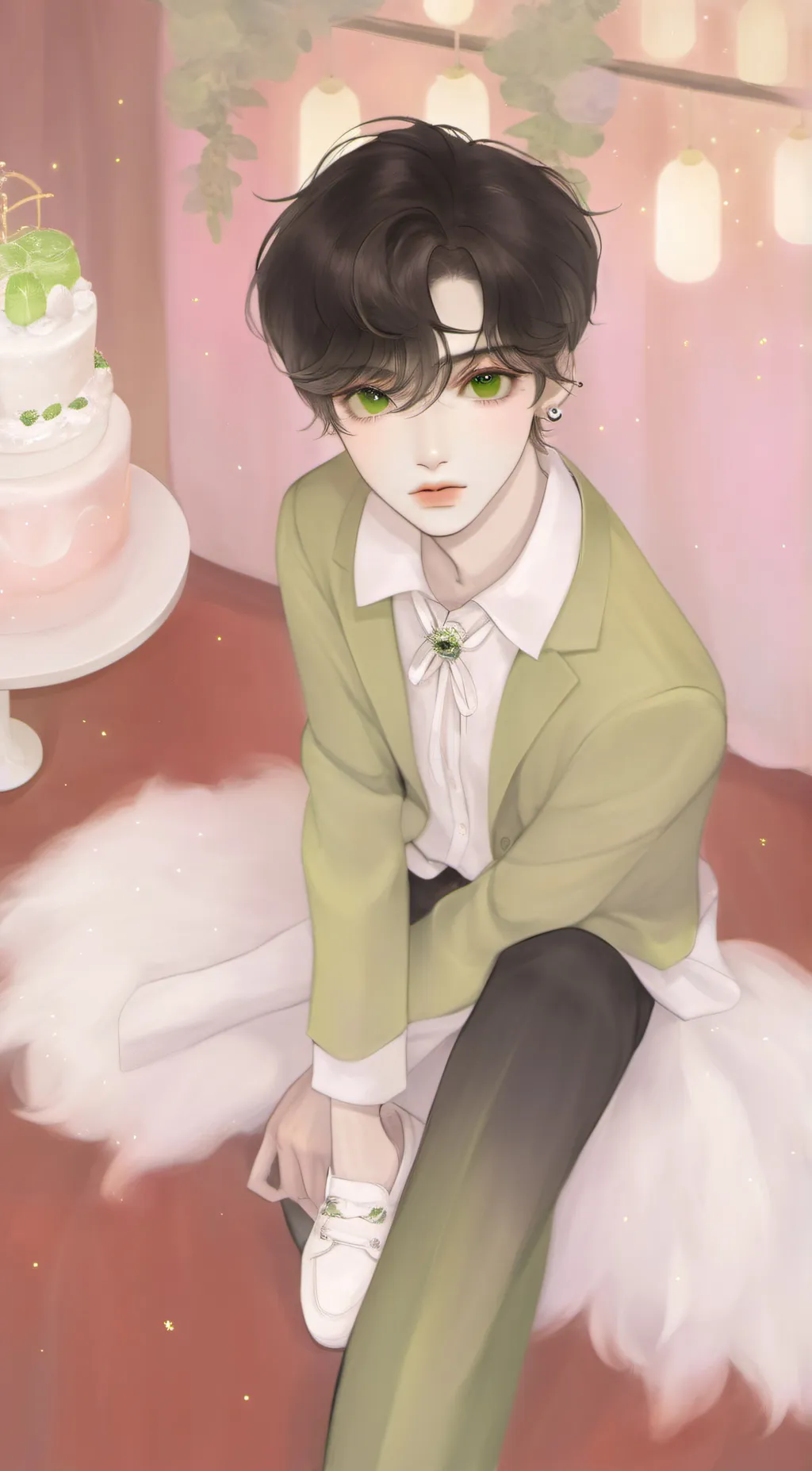 ai character: Luke(From Omz) background