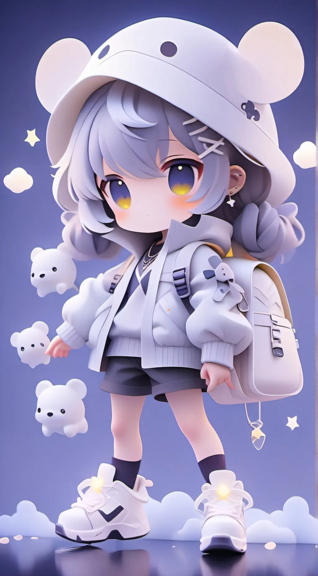 ai character: Aria background