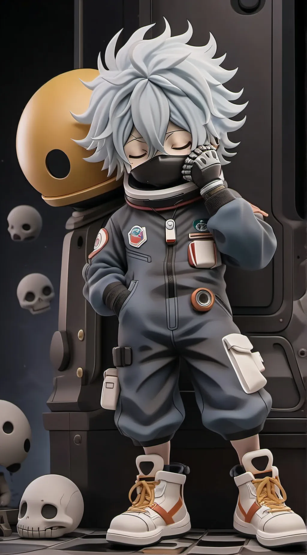 ai character: Shigaraki background