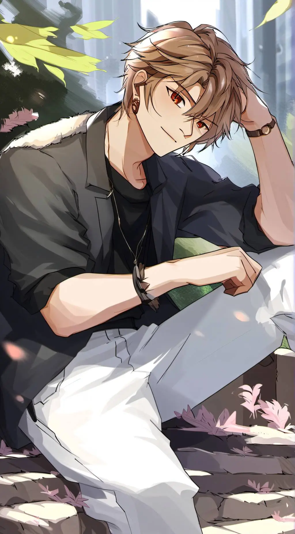 ai character: Isaac background
