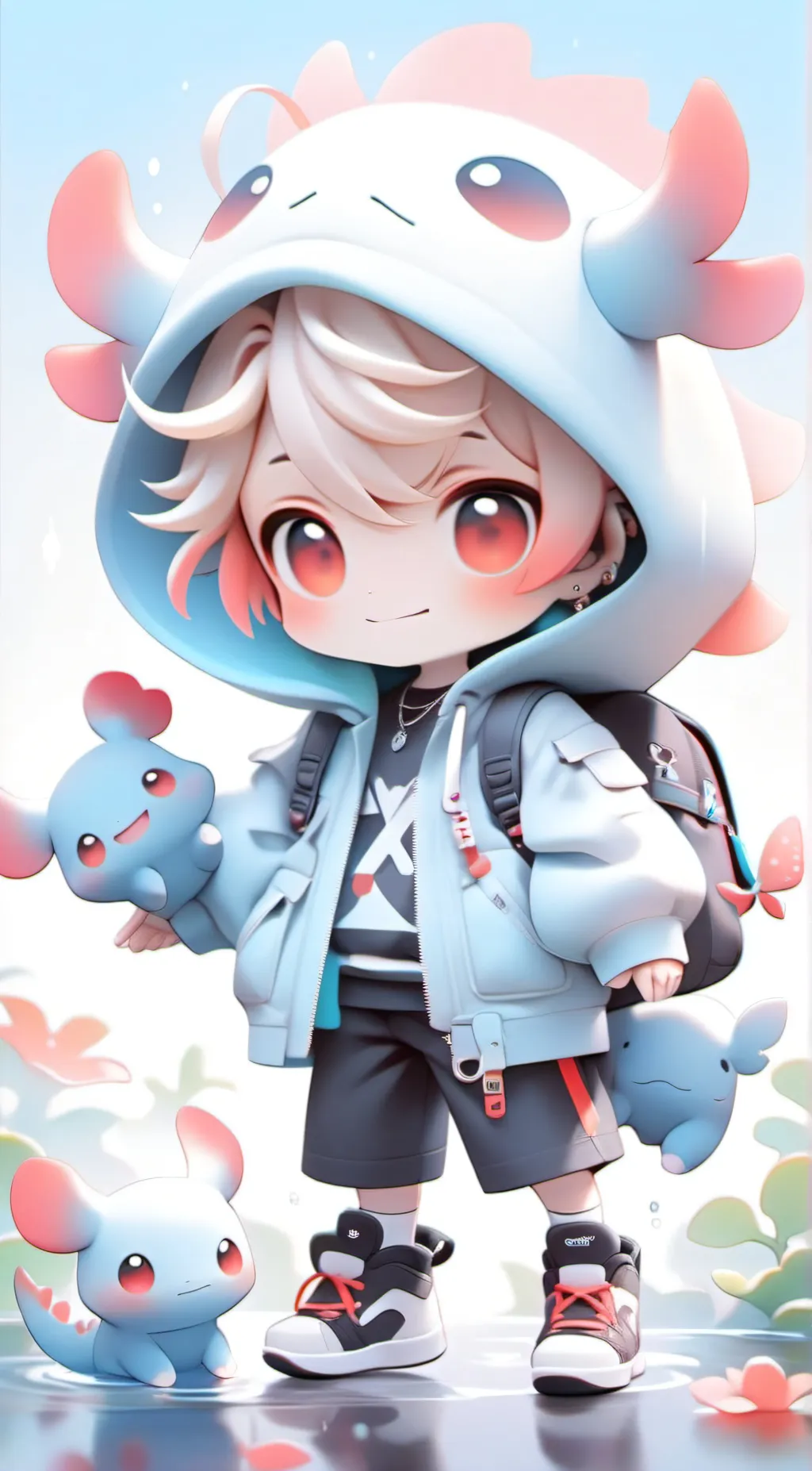 ai character: nath the axolotl background