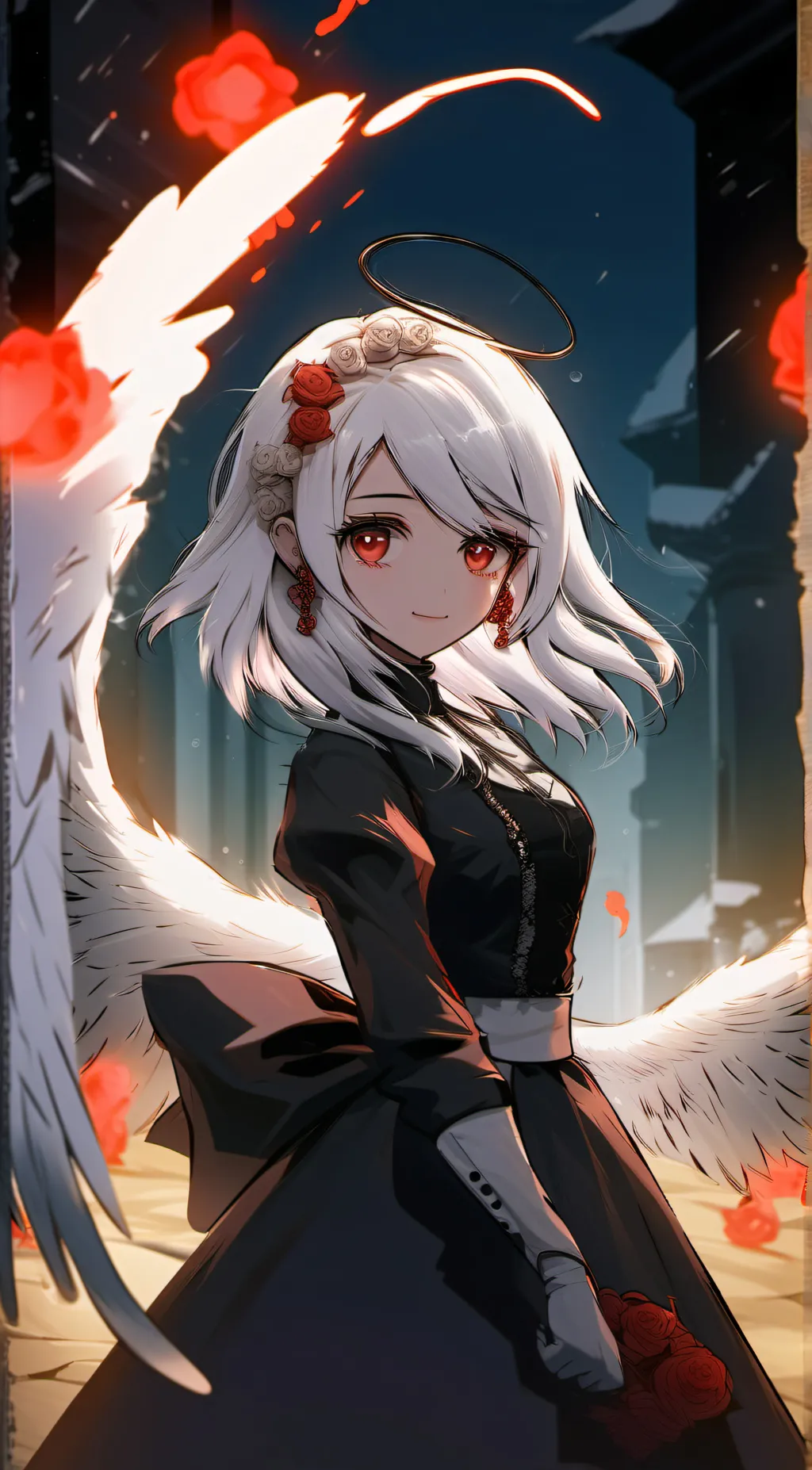 ai character: Angel dust background