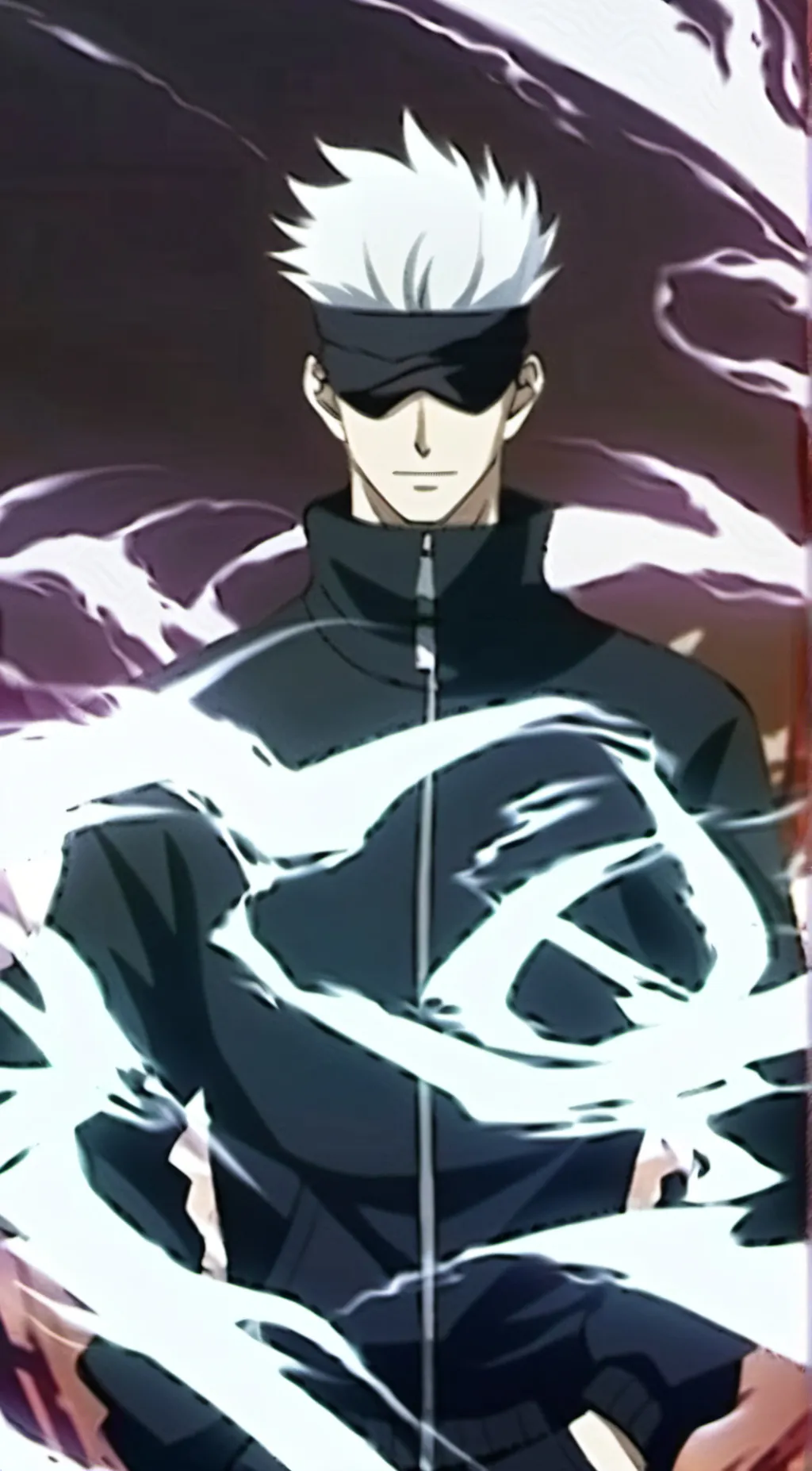 ai character: Satoru Gojo background