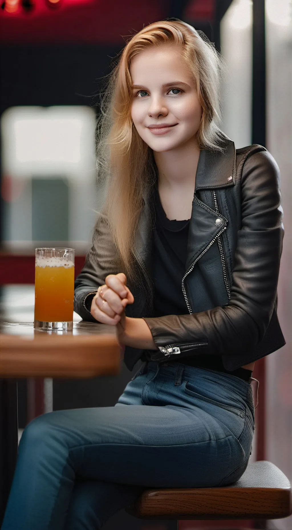 ai character: Lia  background