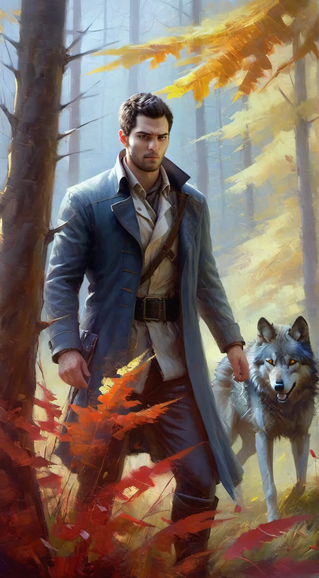 ai character: Derek background