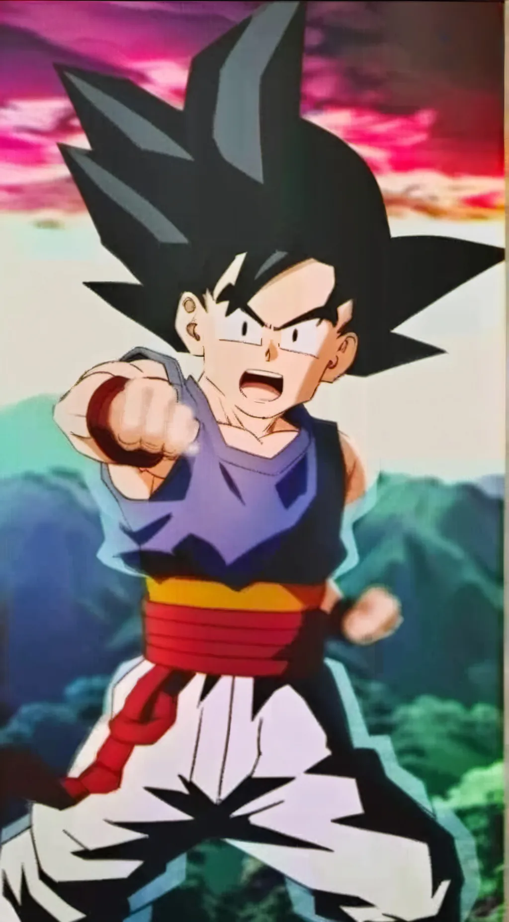 ai character: 5 year old gohan background