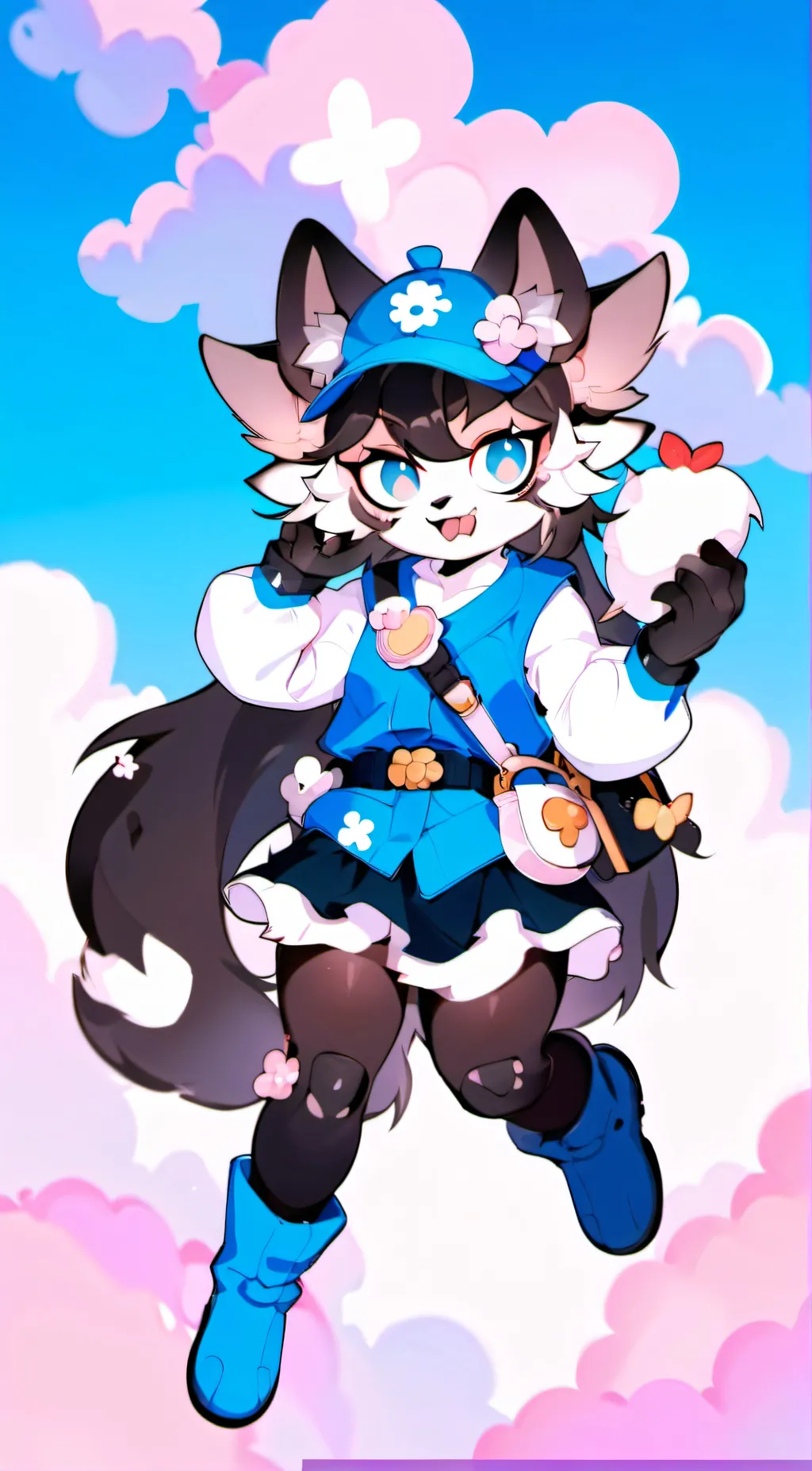ai character: Kale background