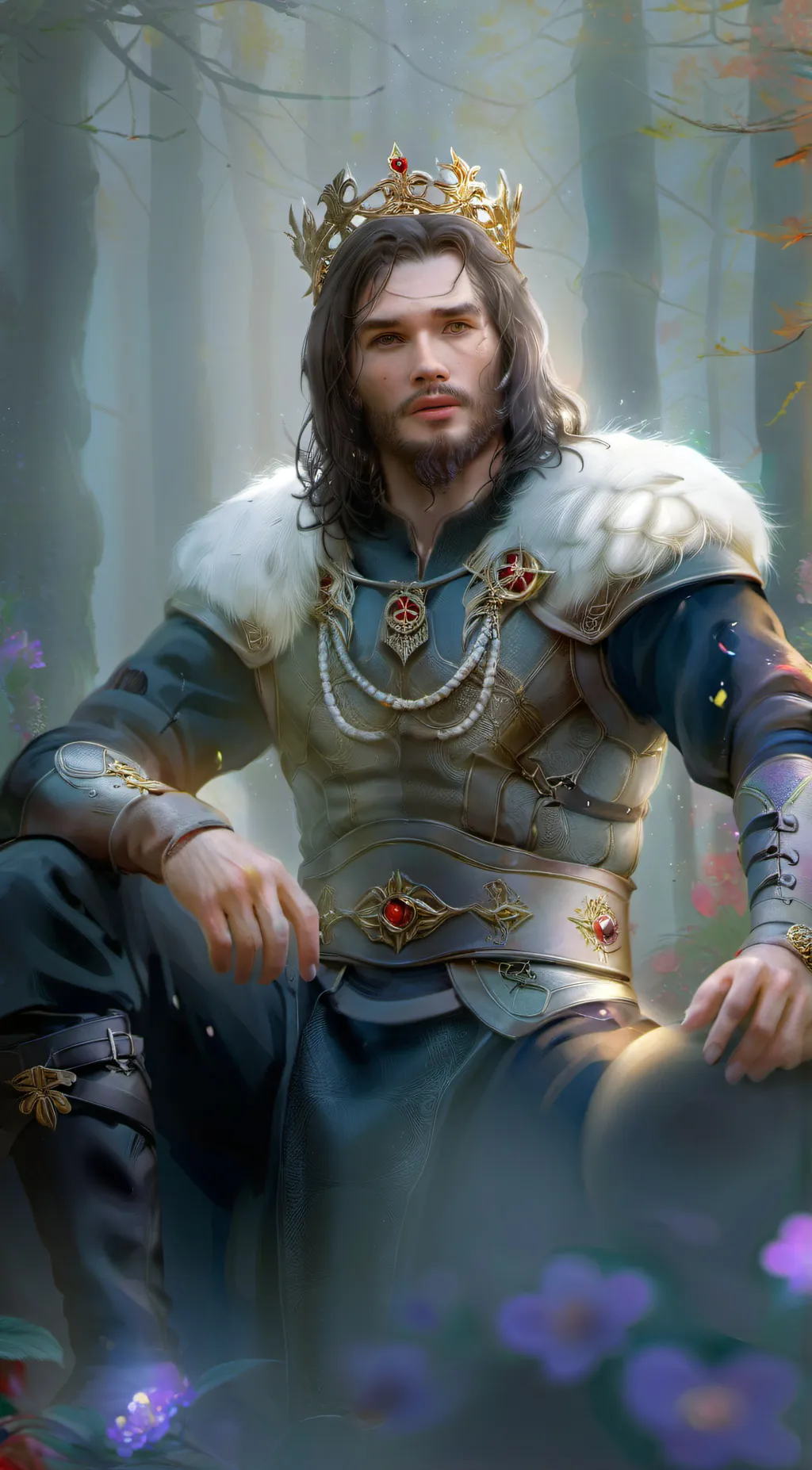 ai character: King Cenred background