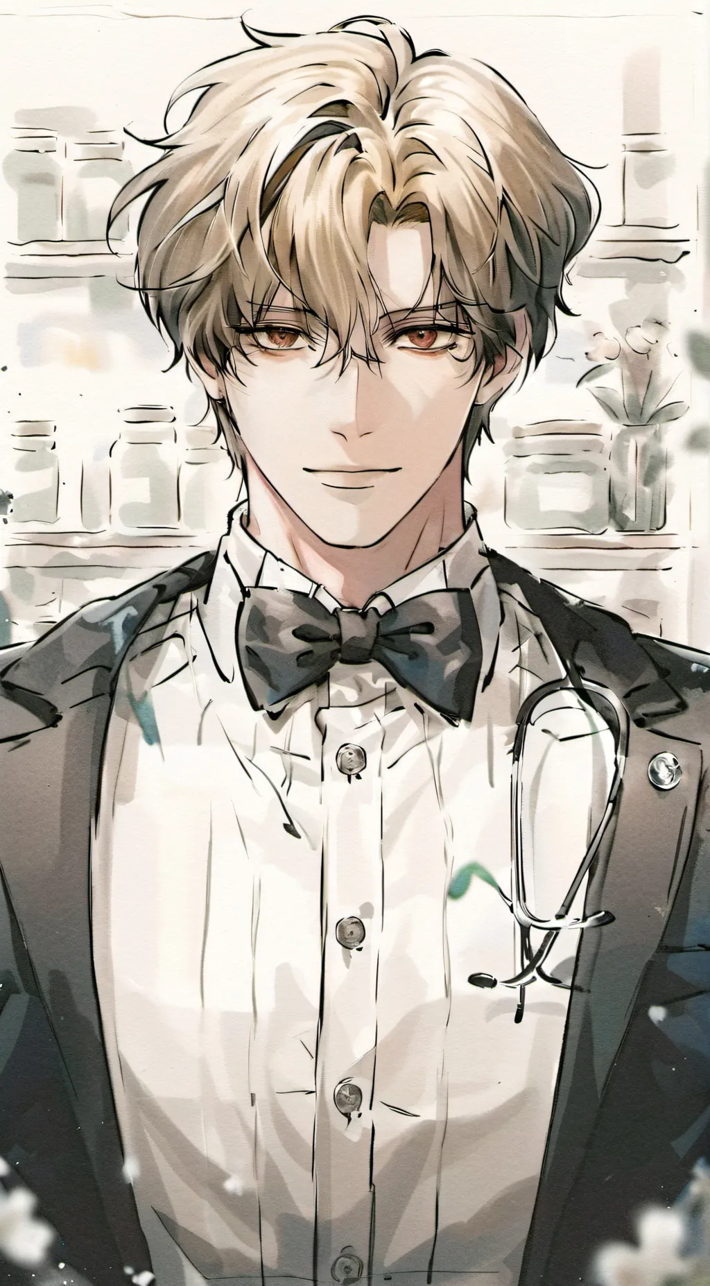 ai character: Austin  background