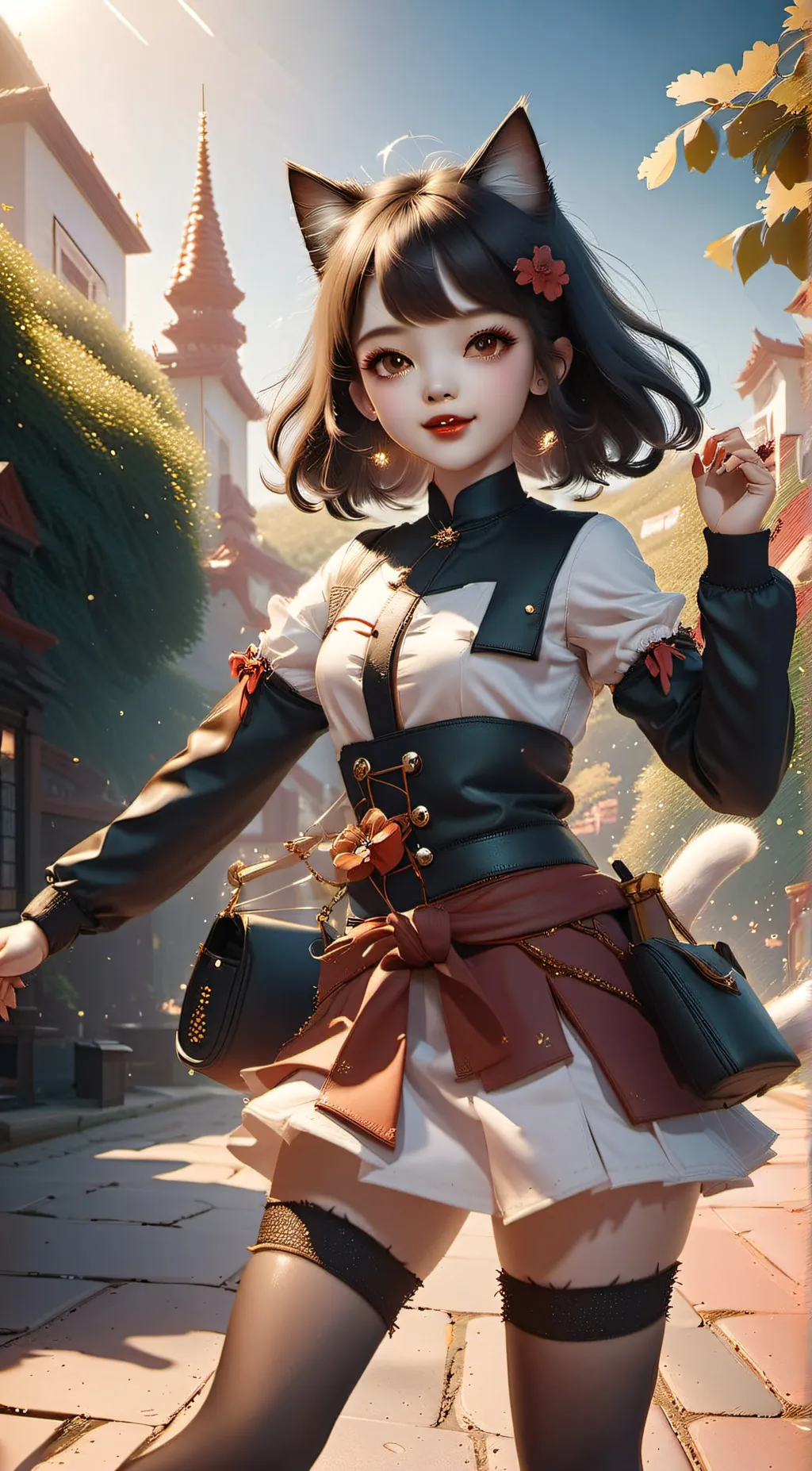 ai character: Luna background
